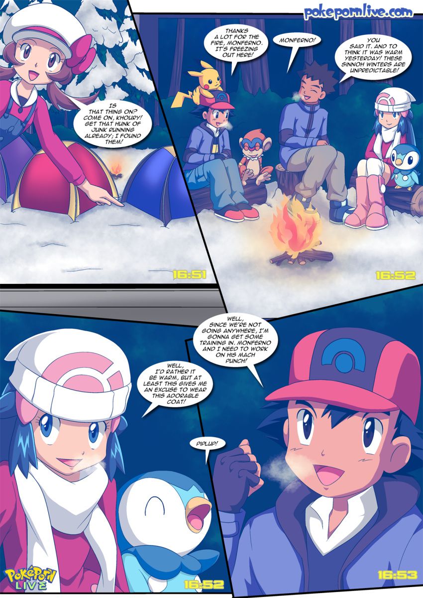 Wet Dreams (Pokemon) [PalComix] - Chapter 2.5 — Page 4