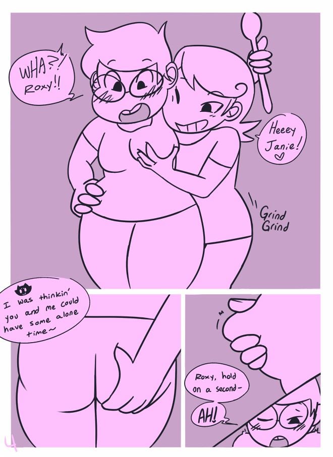 Jane and Roxy Do the Thing [Dezz] - Chapter 1 — Page 4