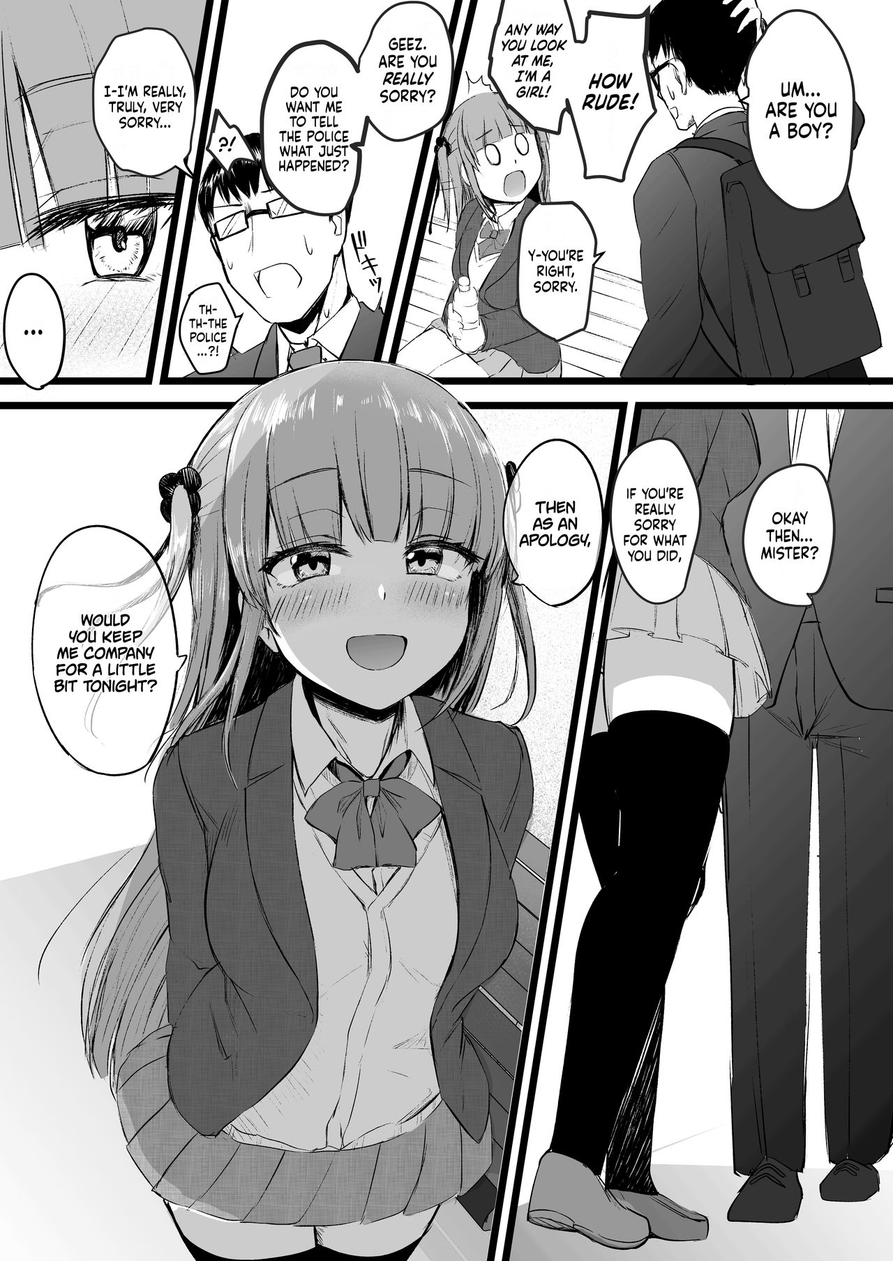 High School Dickgirl Rinoko [akiAmare] - Chapter 1 — Page 6