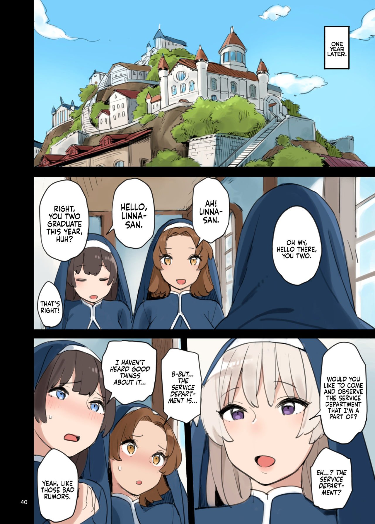 Let’s Visit The Service Department! [Irotenya] - Chapter 1 — Page 40