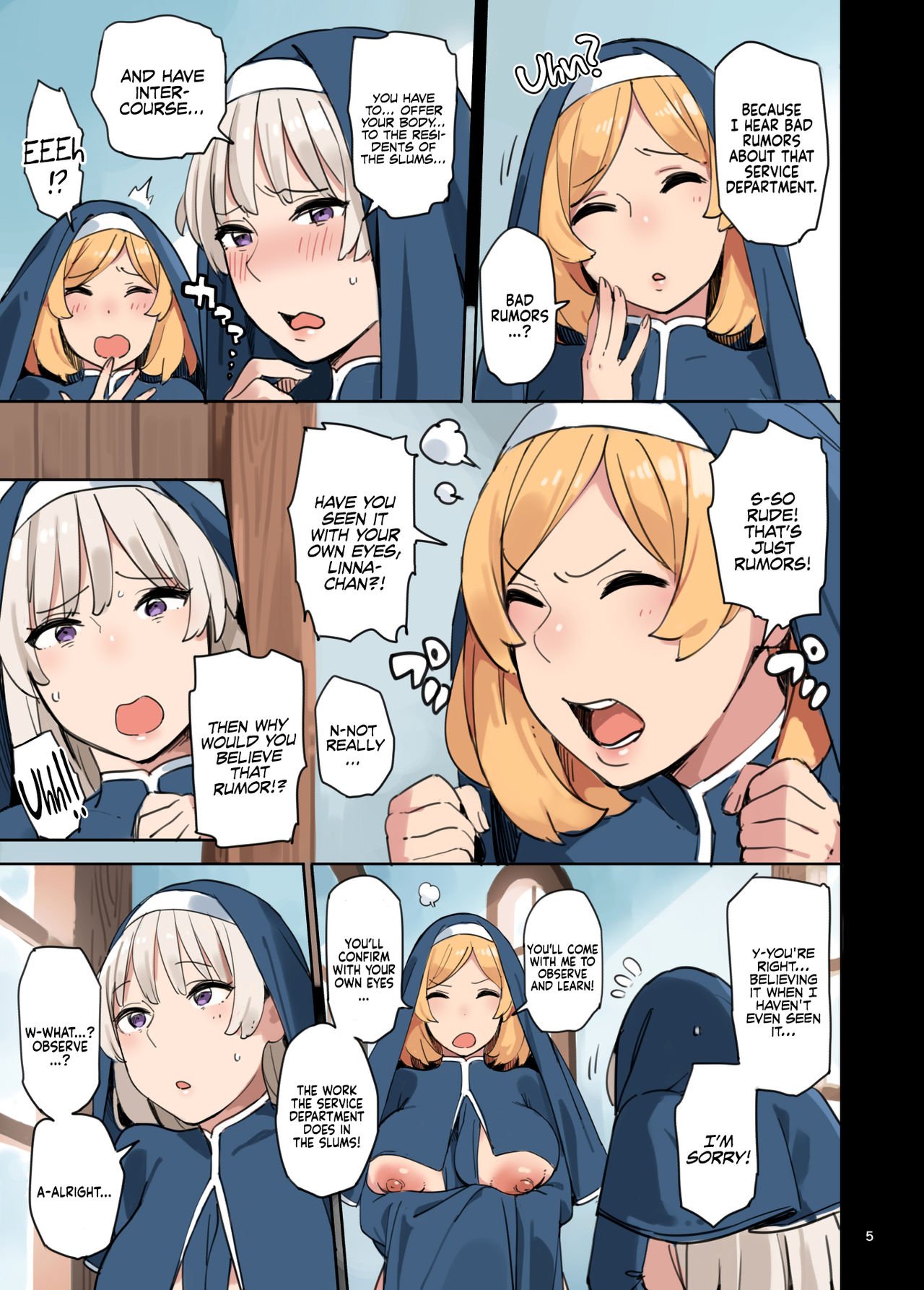 Let’s Visit The Service Department! [Irotenya] - Chapter 1 — Page 5