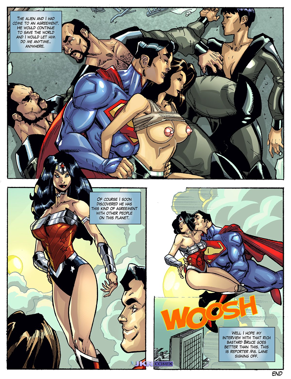 Cock Of Steel (Justice League) [JKRComix] - Chapter 1 — Page 6