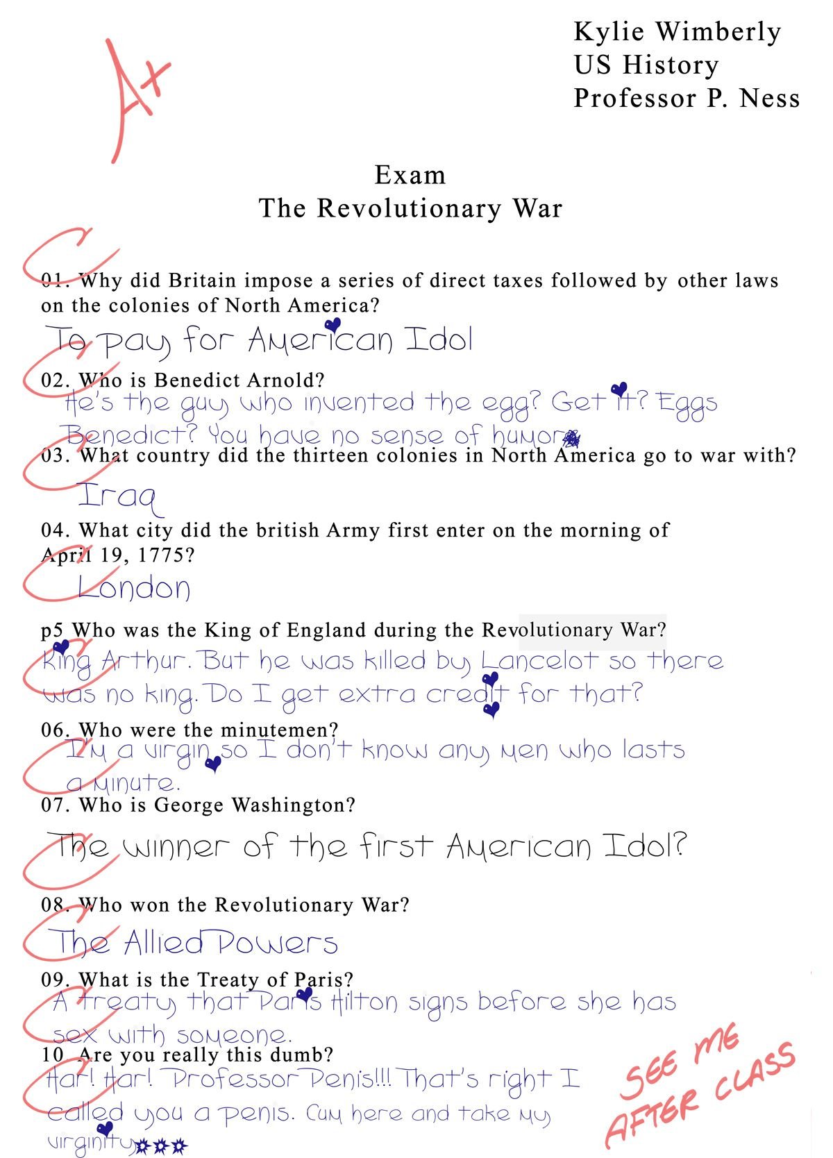 Give Me An A+ [JKRComix] - Chapter 1 — Page 7