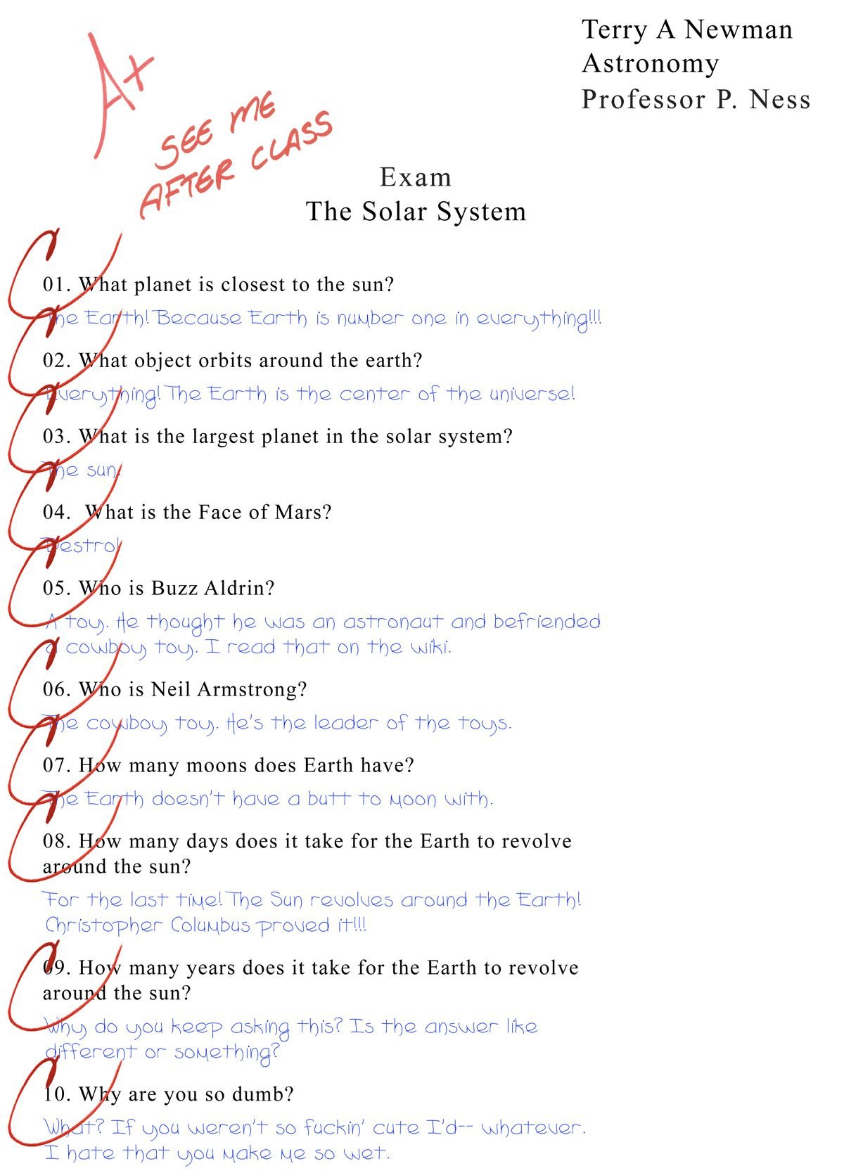 Give Me An A+ [JKRComix] - Chapter 2 — Page 7