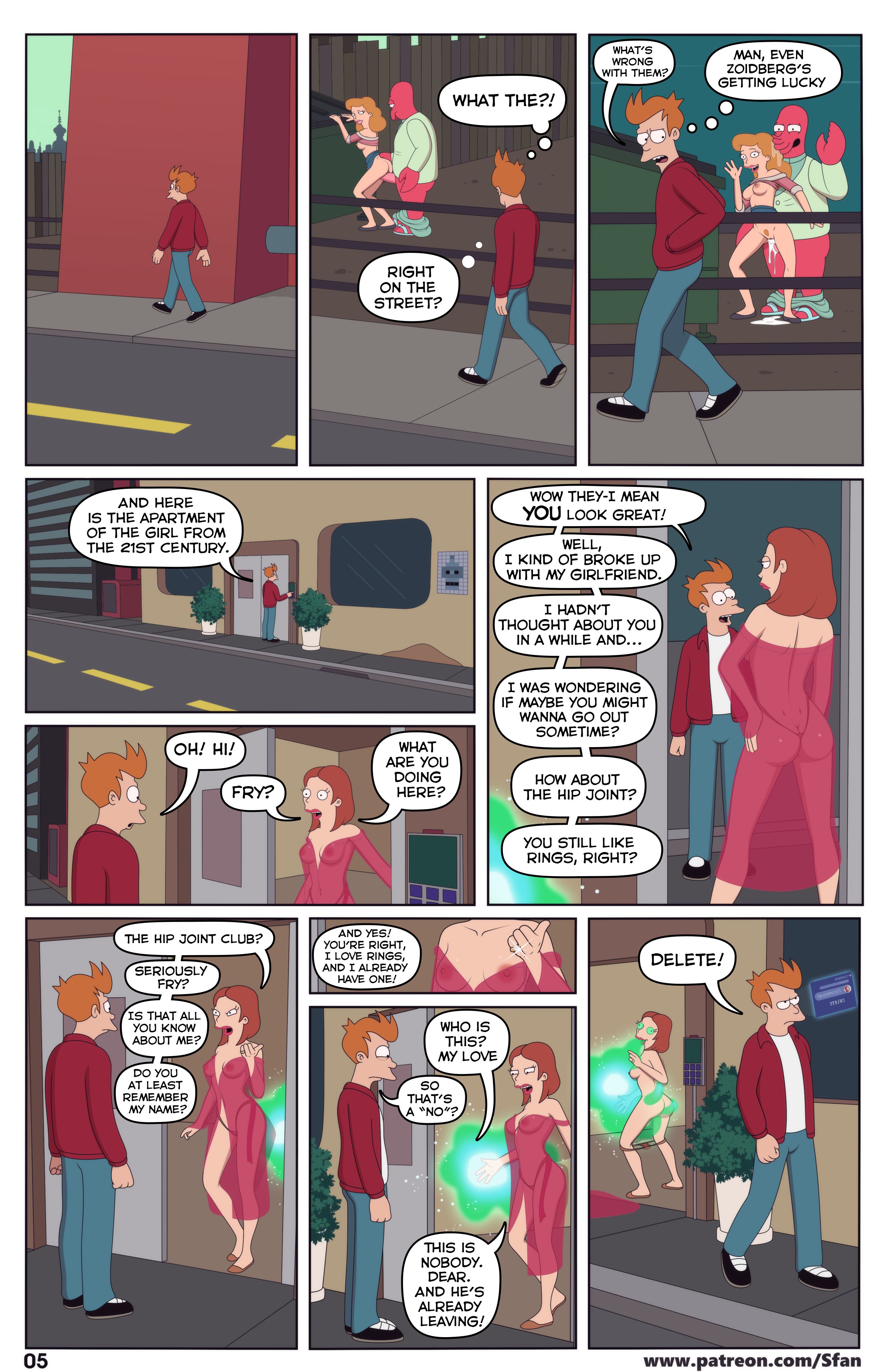 Fry’s Phone List (Futurama) [Sfan] - Chapter 1 — Page 7