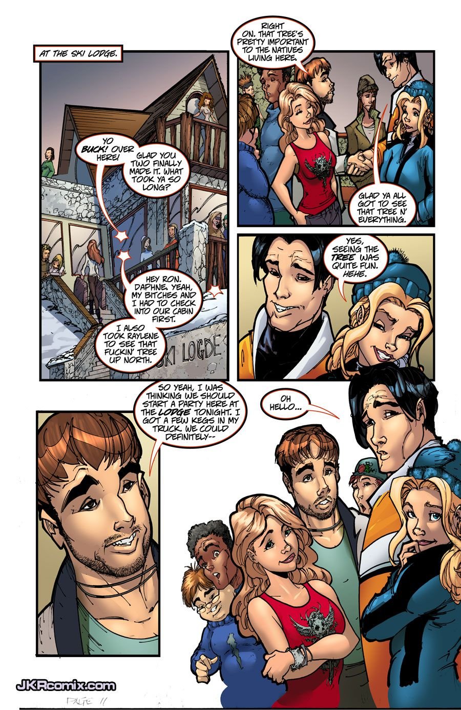 Mount Harass [JKRComix] - Chapter 1.1 — Page 12