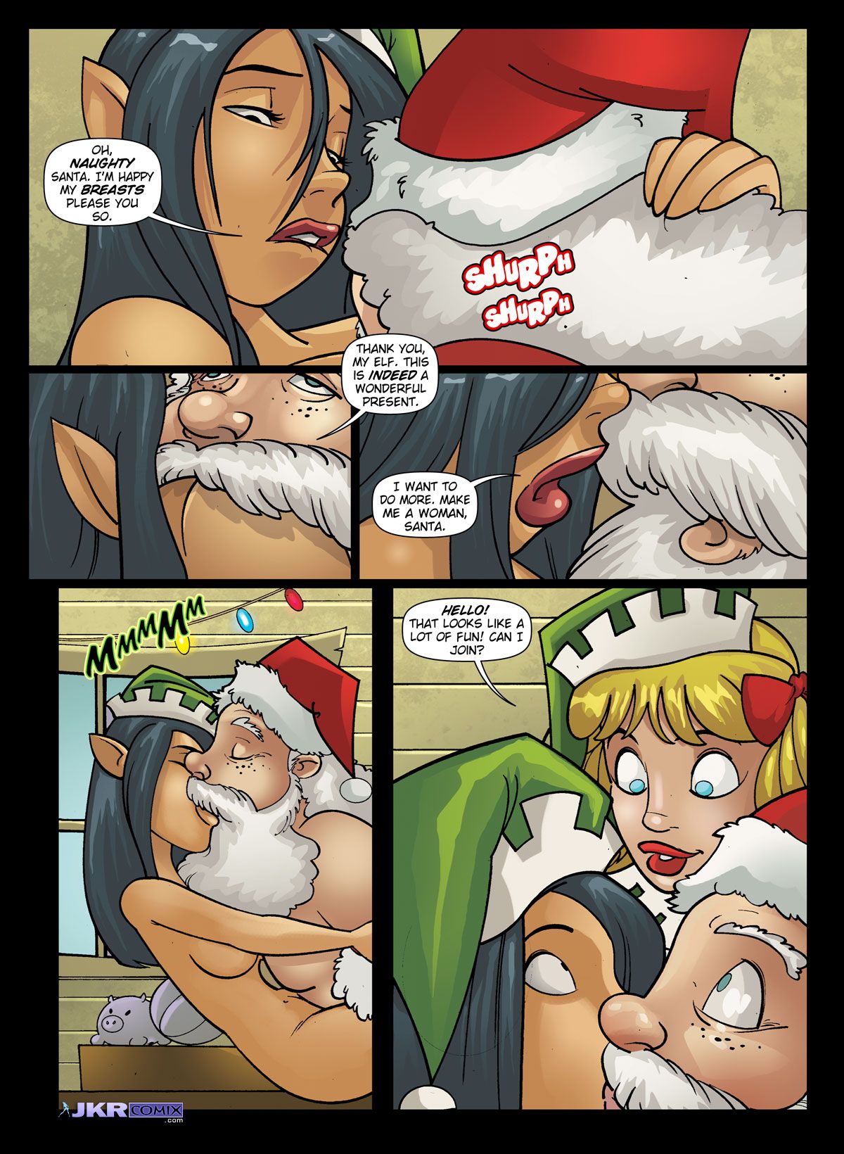 Santa’s Hohohos [JKRComix] - Chapter 1 — Page 4