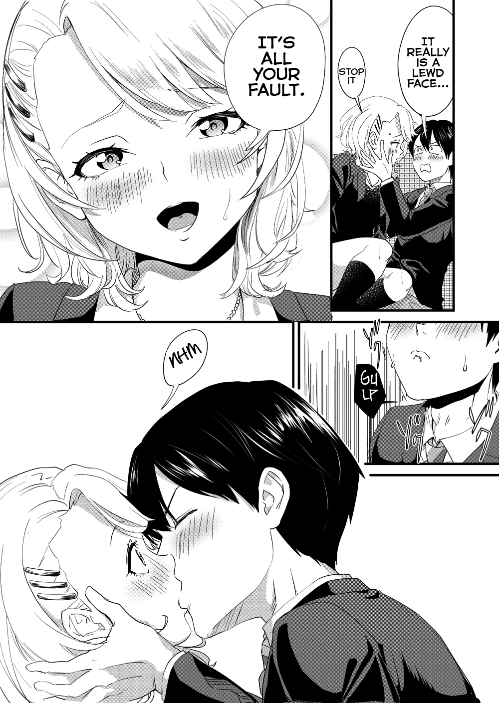 Gyaru Girl Climaxes on Bus [Bon Ho] - Chapter 1 — Page 27
