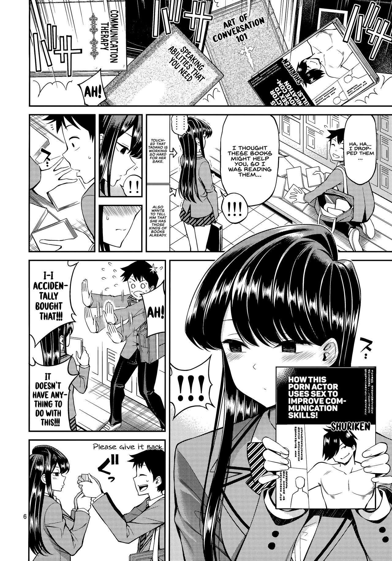 Komi-san is sensitive (Komi Can’t Communicate) [Yahiro Pochi] - Chapter 1 — Page 5