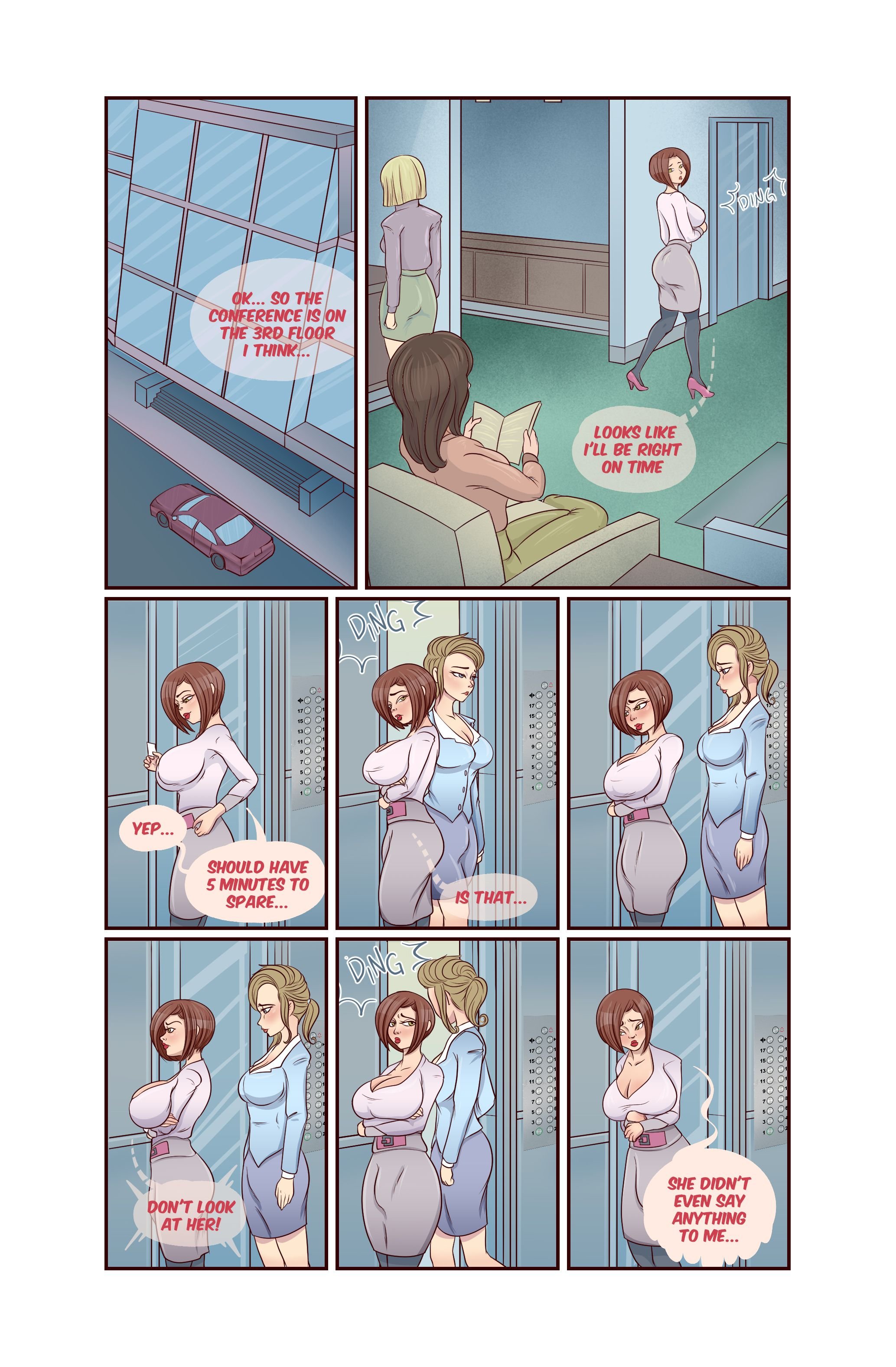 Mary’s First Time [Agent Red Girl] - Chapter 5 — Page 9