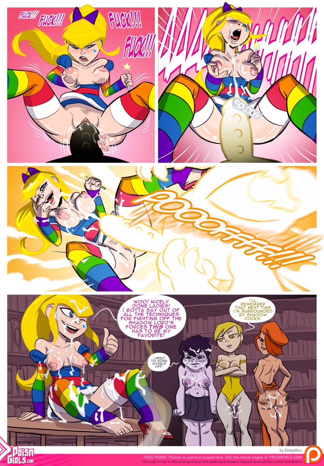 Rainbow Sprite: Hunger of the Shadow Beasts (Rainbow Brite) [StickyMon] - Chapter 1 — Page 16