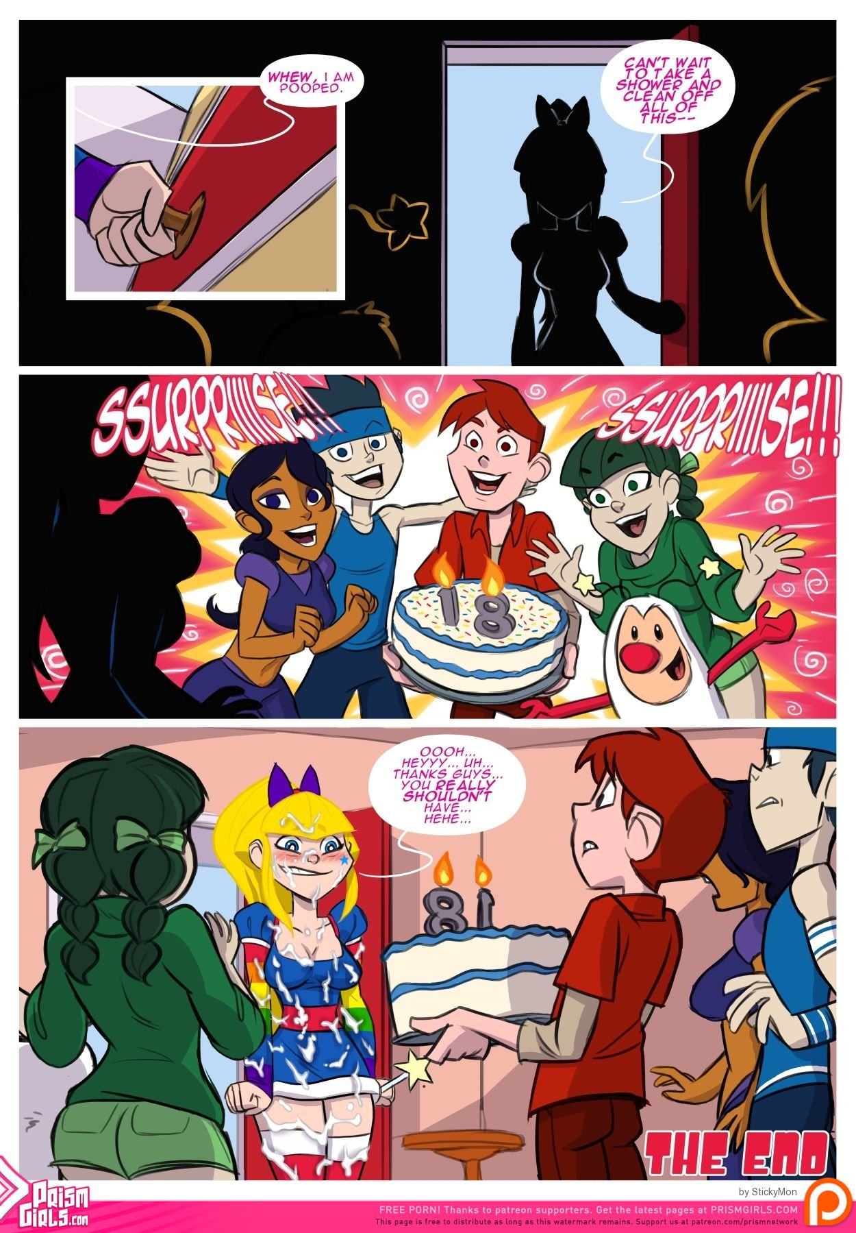 Rainbow Sprite: Hunger of the Shadow Beasts (Rainbow Brite) [StickyMon] - Chapter 1 — Page 17