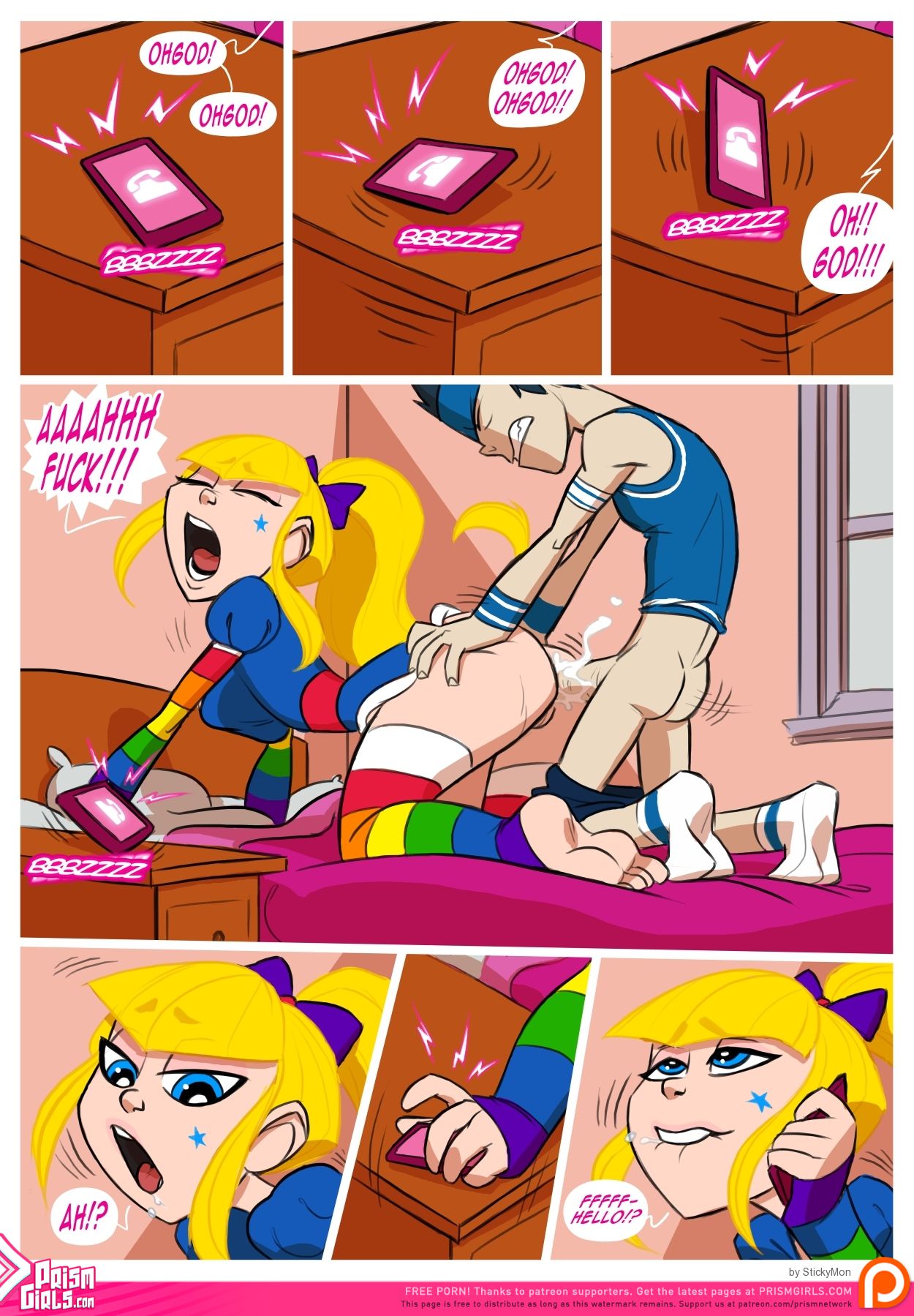 Rainbow Sprite: Hunger of the Shadow Beasts (Rainbow Brite) [StickyMon] - Chapter 1 — Page 5