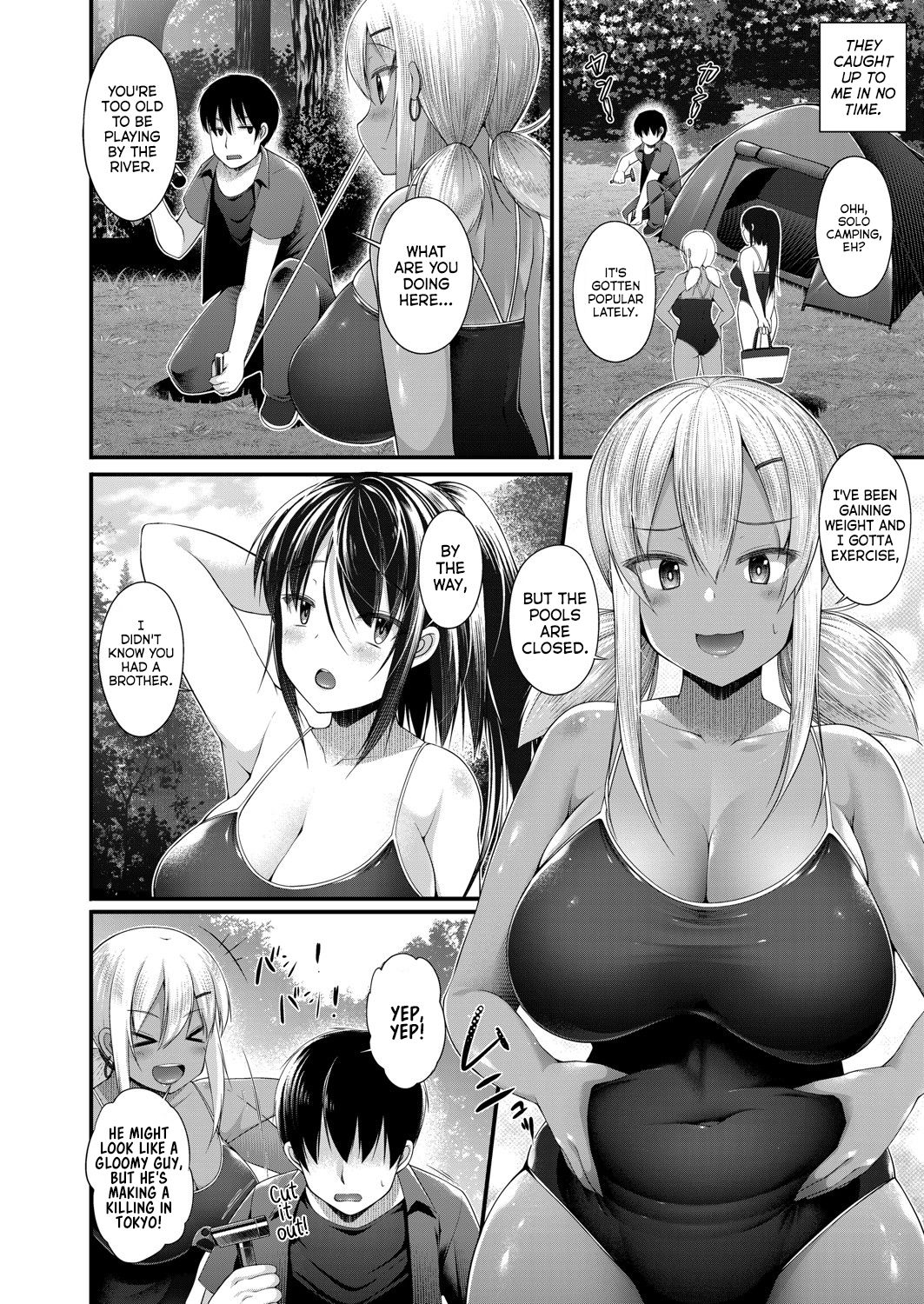 Hitori Camp o Shite itara Kuro Gal JK [Kotoba Ai] - Chapter 1 — Page 6