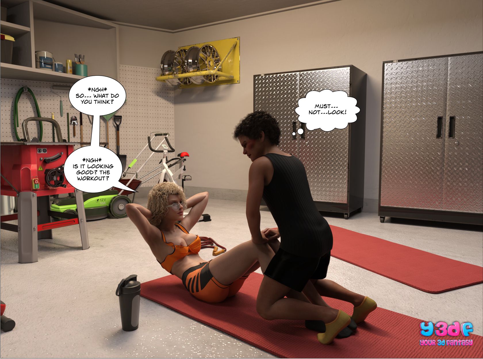 Covid 69 [Y3DF] - Chapter 2 — Page 8