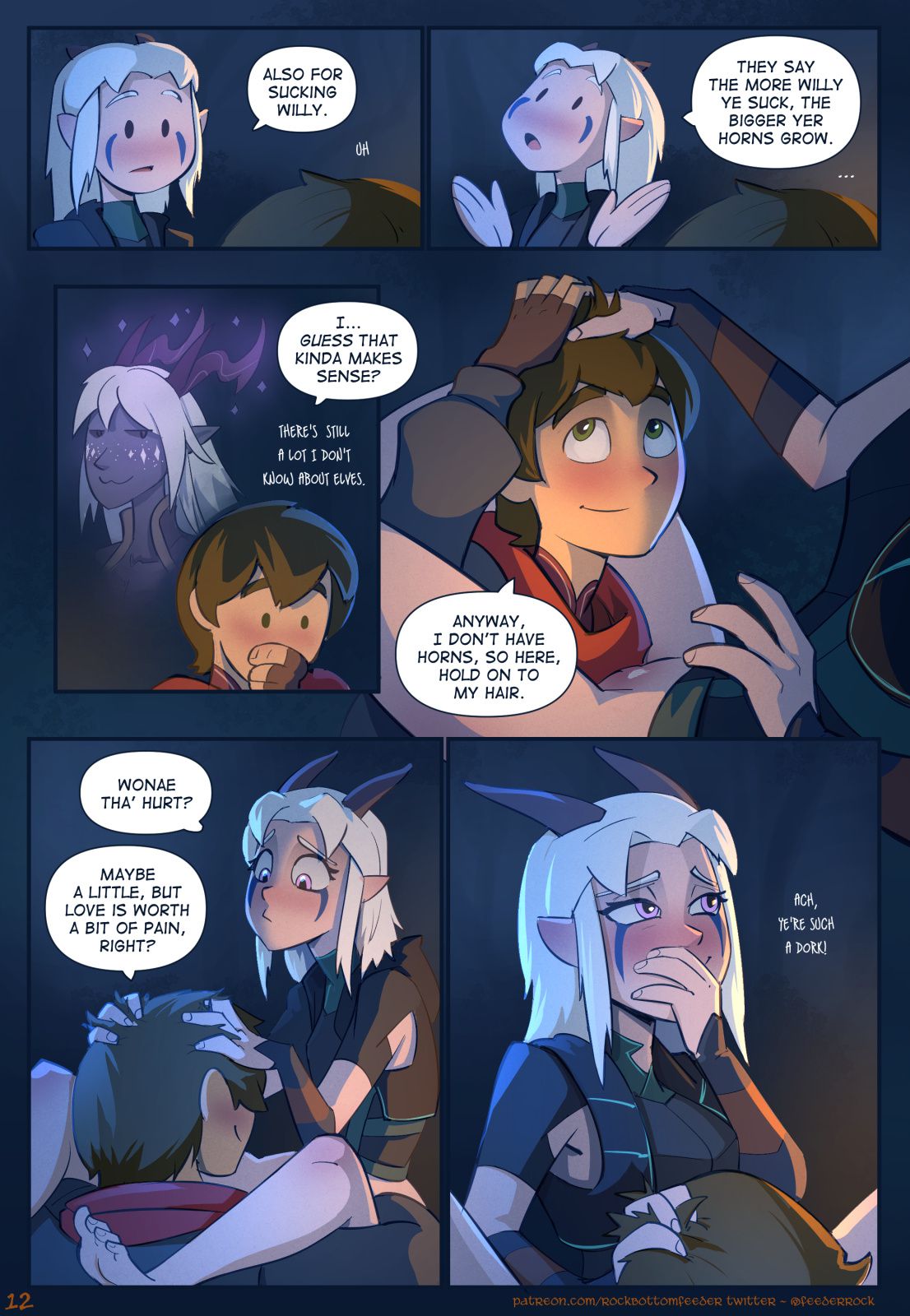 Of Hung Princes and Horny Elves (The Dragon Prince) [Hagfish] - Chapter 1 — Page 14