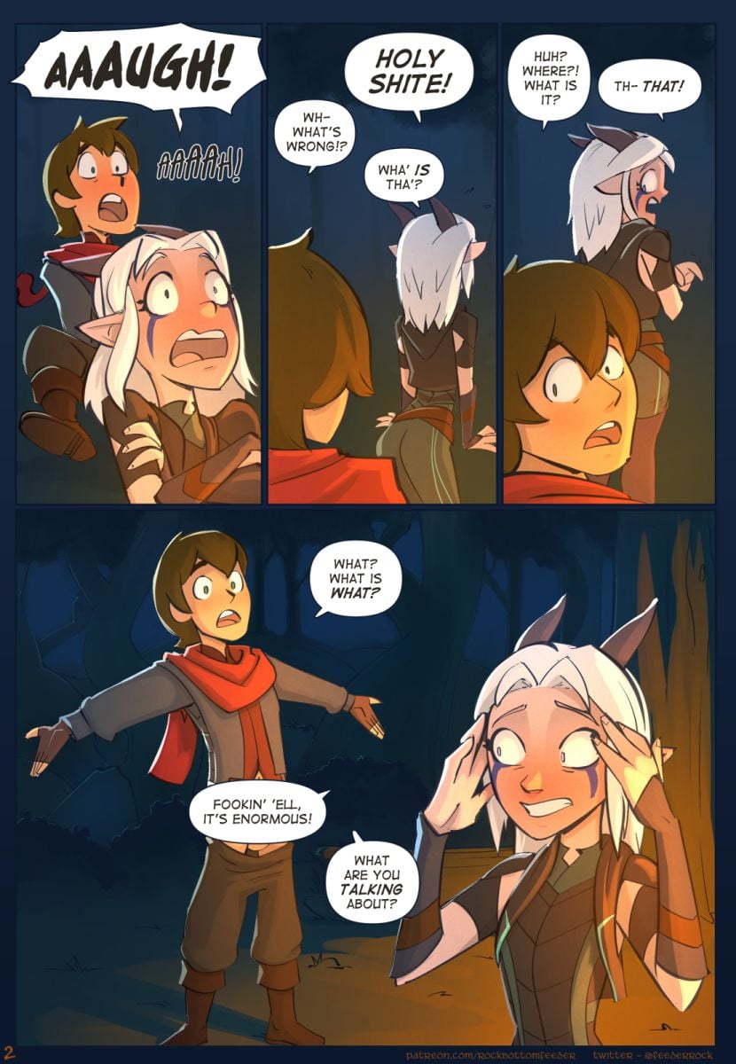 Of Hung Princes and Horny Elves (The Dragon Prince) [Hagfish] - Chapter 1 — Page 4