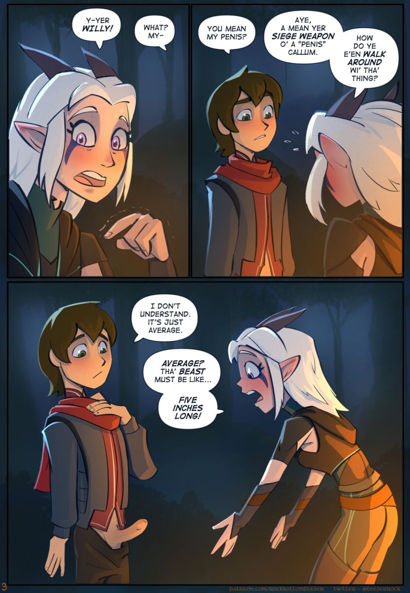Of Hung Princes and Horny Elves (The Dragon Prince) [Hagfish] - Chapter 1 — Page 5