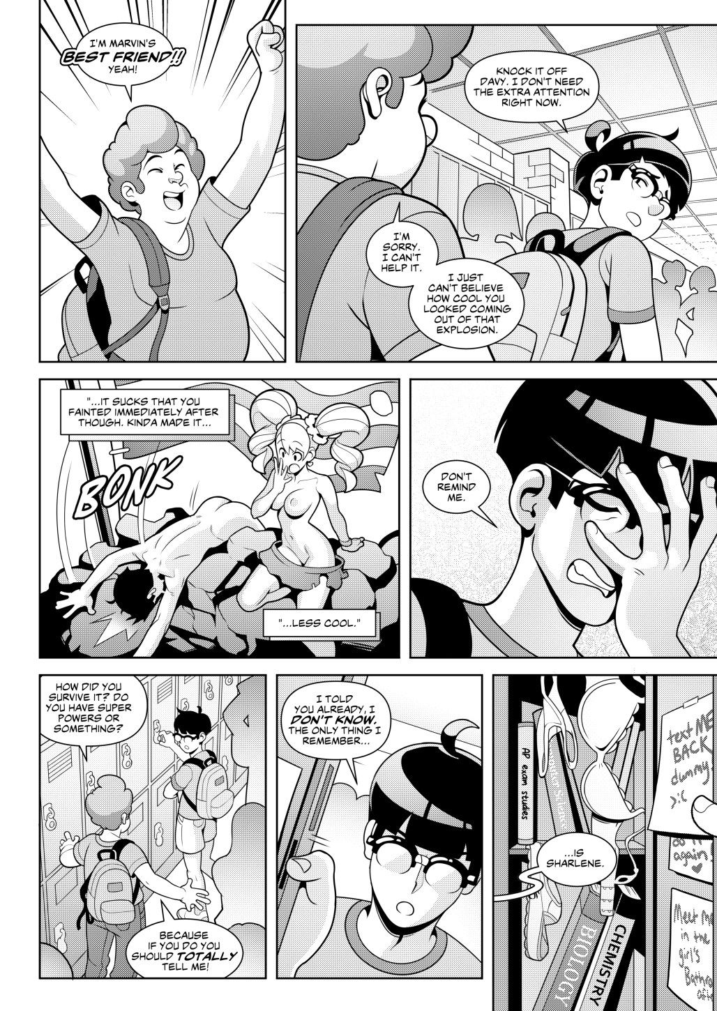 Hot Shit High [Erotibot] - Chapter 2 — Page 11