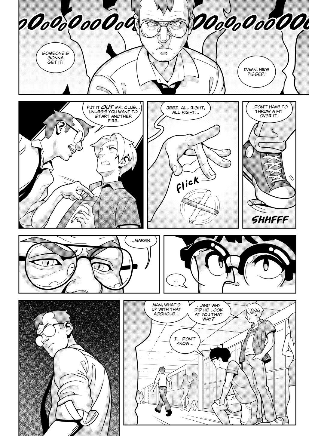 Hot Shit High [Erotibot] - Chapter 2 — Page 15