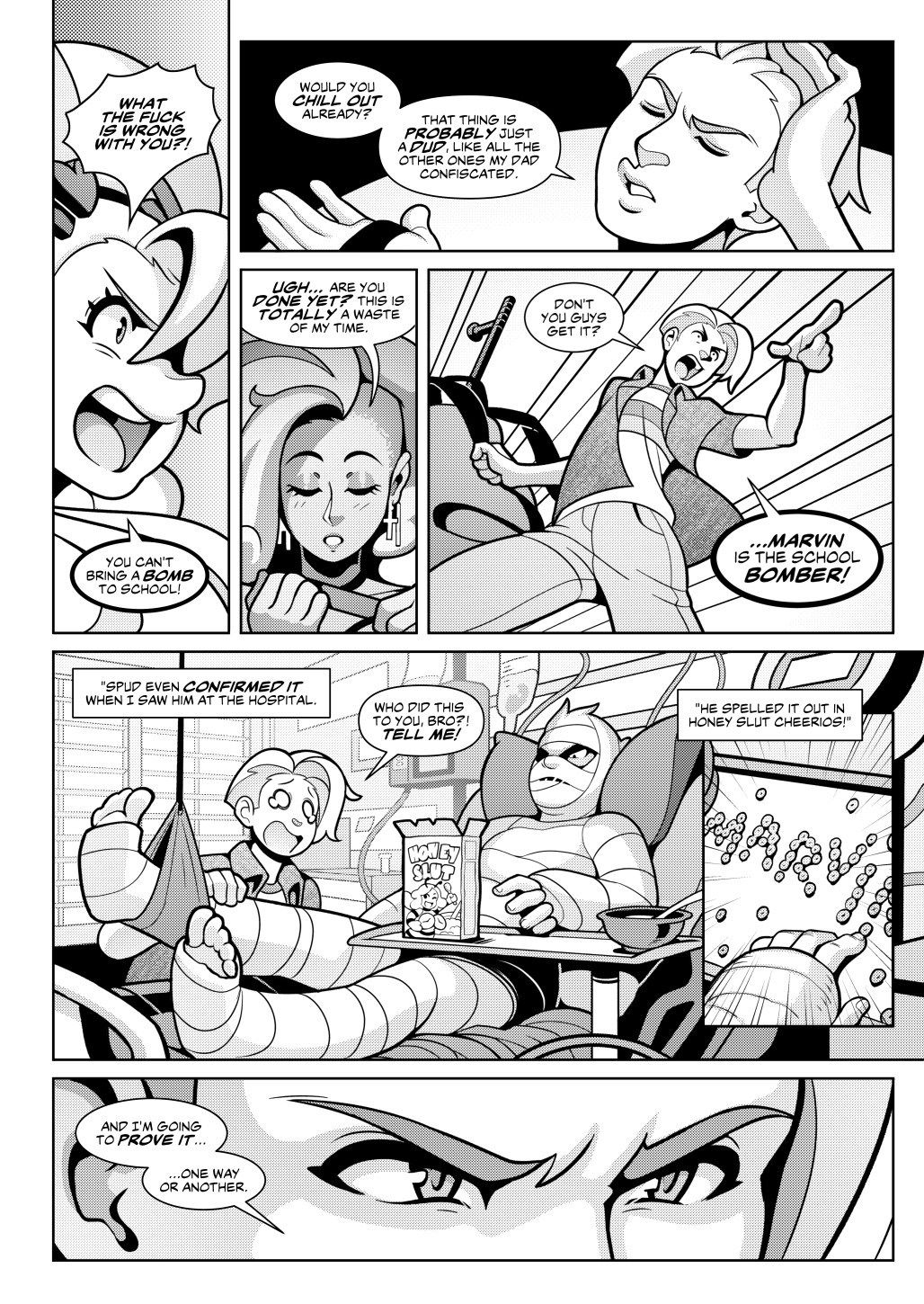 Hot Shit High [Erotibot] - Chapter 2 — Page 29