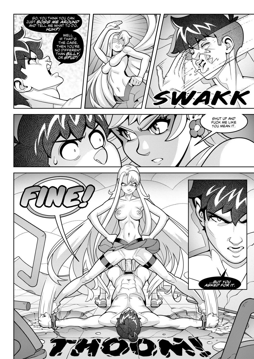 Hot Shit High [Erotibot] - Chapter 2 — Page 60