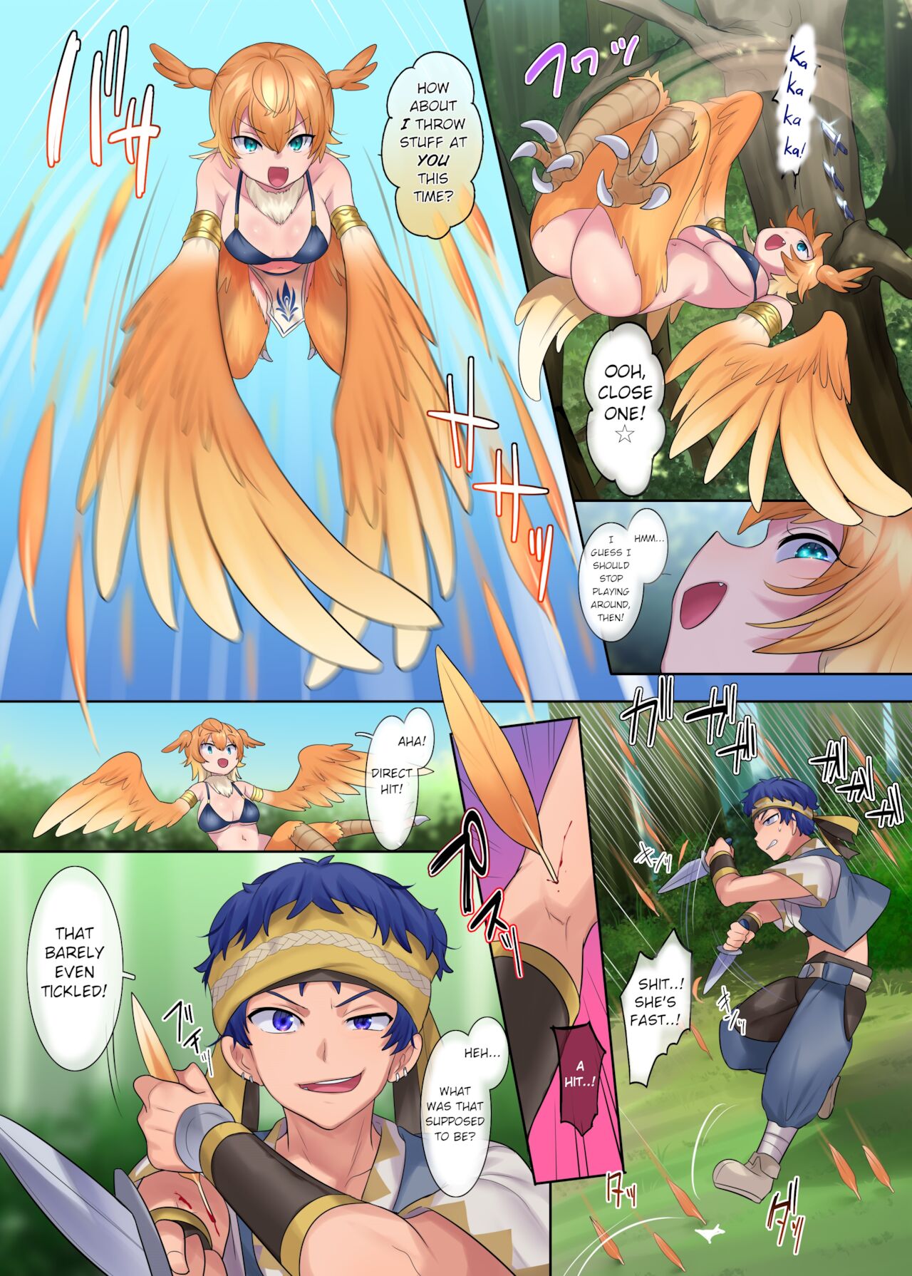 Monster Girl TS Dungeon [Hiiragi Popura, Nano] - Chapter 1 — Page 7