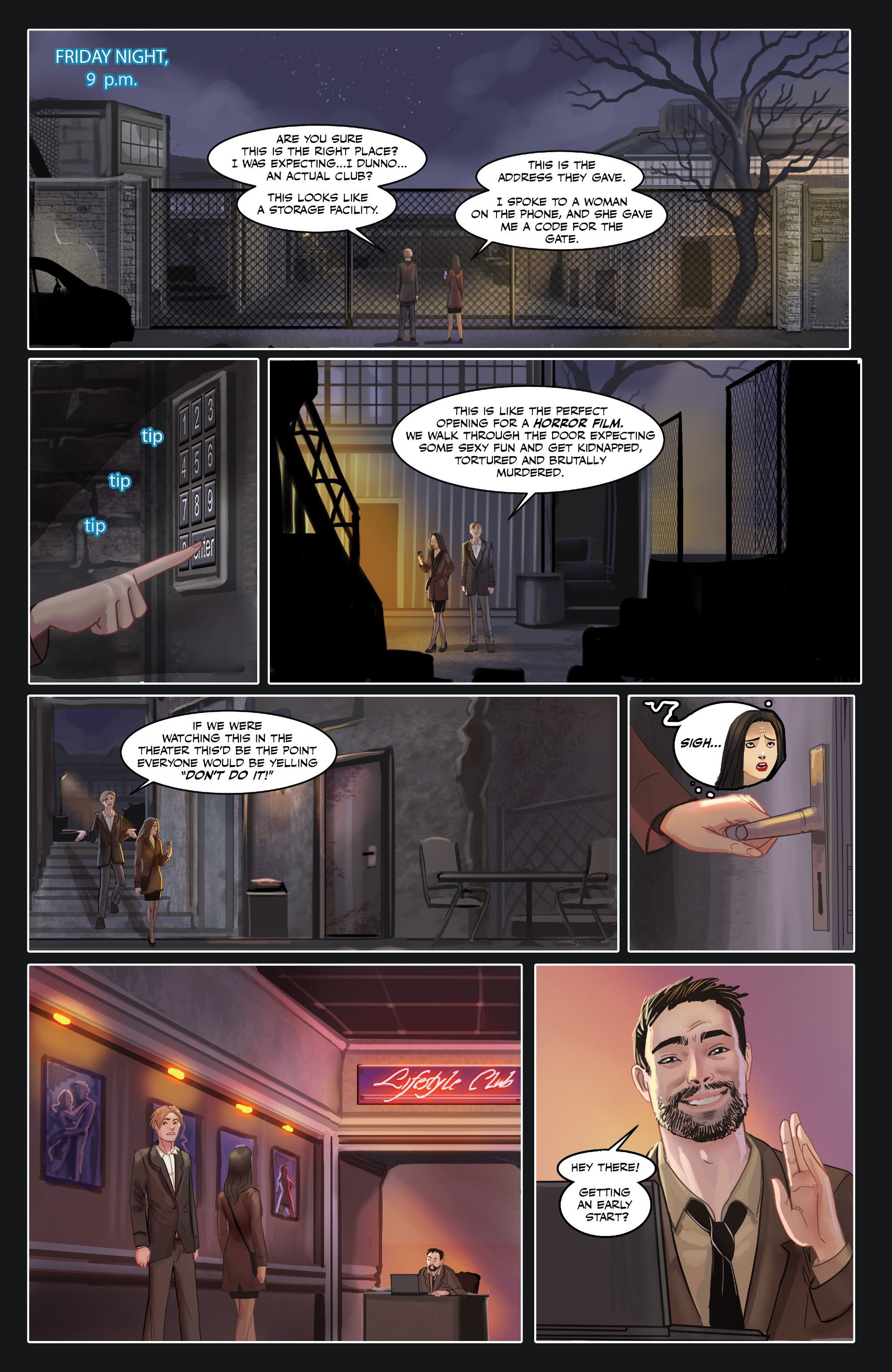 Swing [Linda Sejic , Yishan Li] - Chapter 1 — Page 75