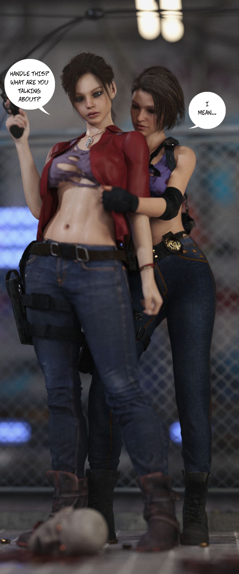 Hazard Level (Resident Evil) [Ashley Sugar] - Chapter 1 — Page 14