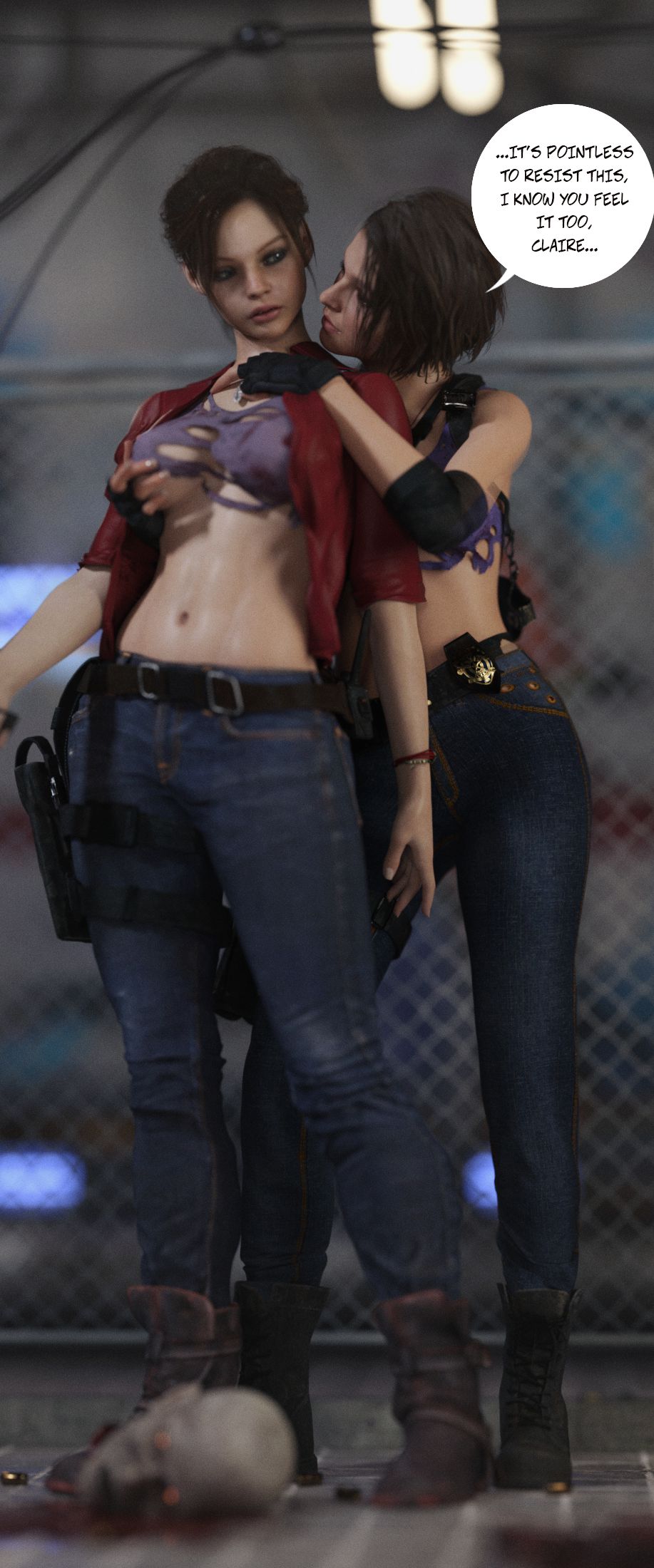 Hazard Level (Resident Evil) [Ashley Sugar] - Chapter 1 — Page 15