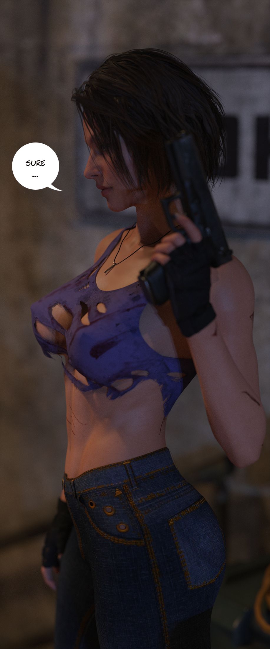 Hazard Level (Resident Evil) [Ashley Sugar] - Chapter 1 — Page 5