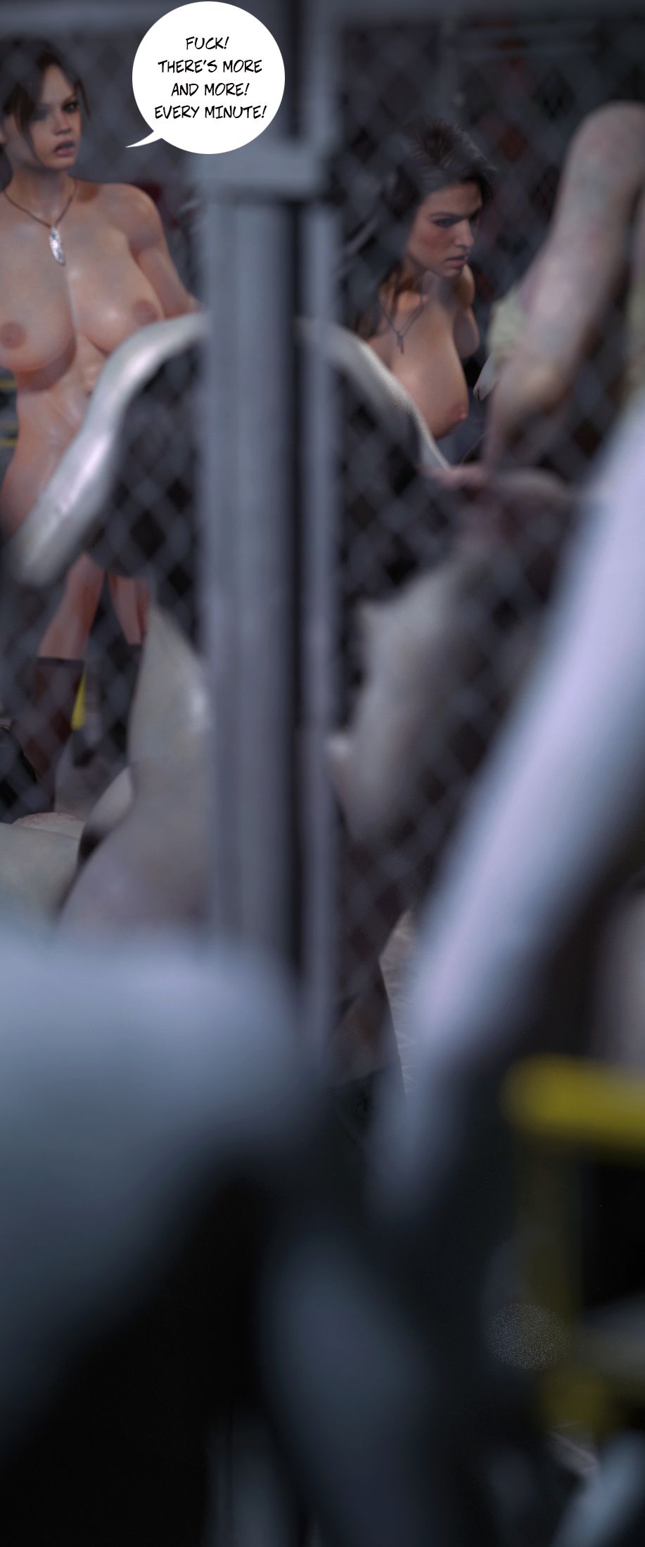 Hazard Level (Resident Evil) [Ashley Sugar] - Chapter 1 — Page 61