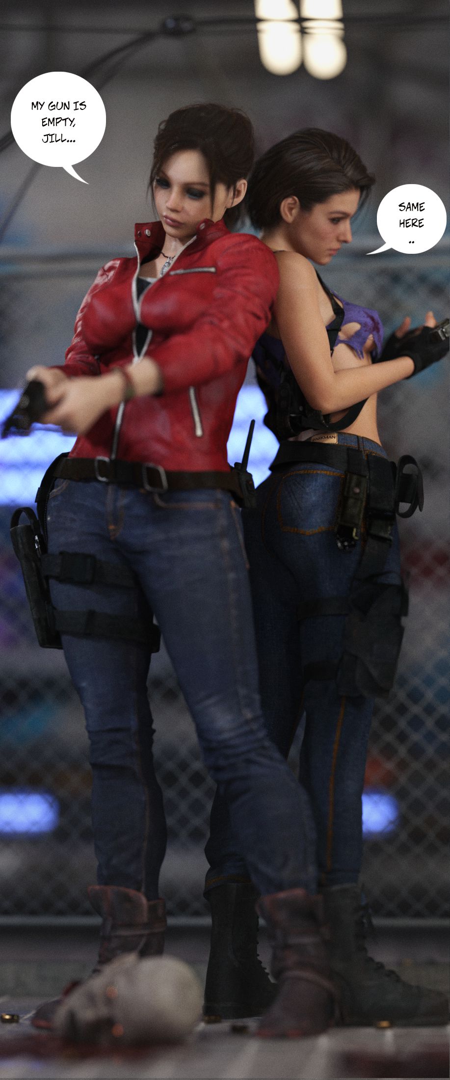 Hazard Level (Resident Evil) [Ashley Sugar] - Chapter 1 — Page 7