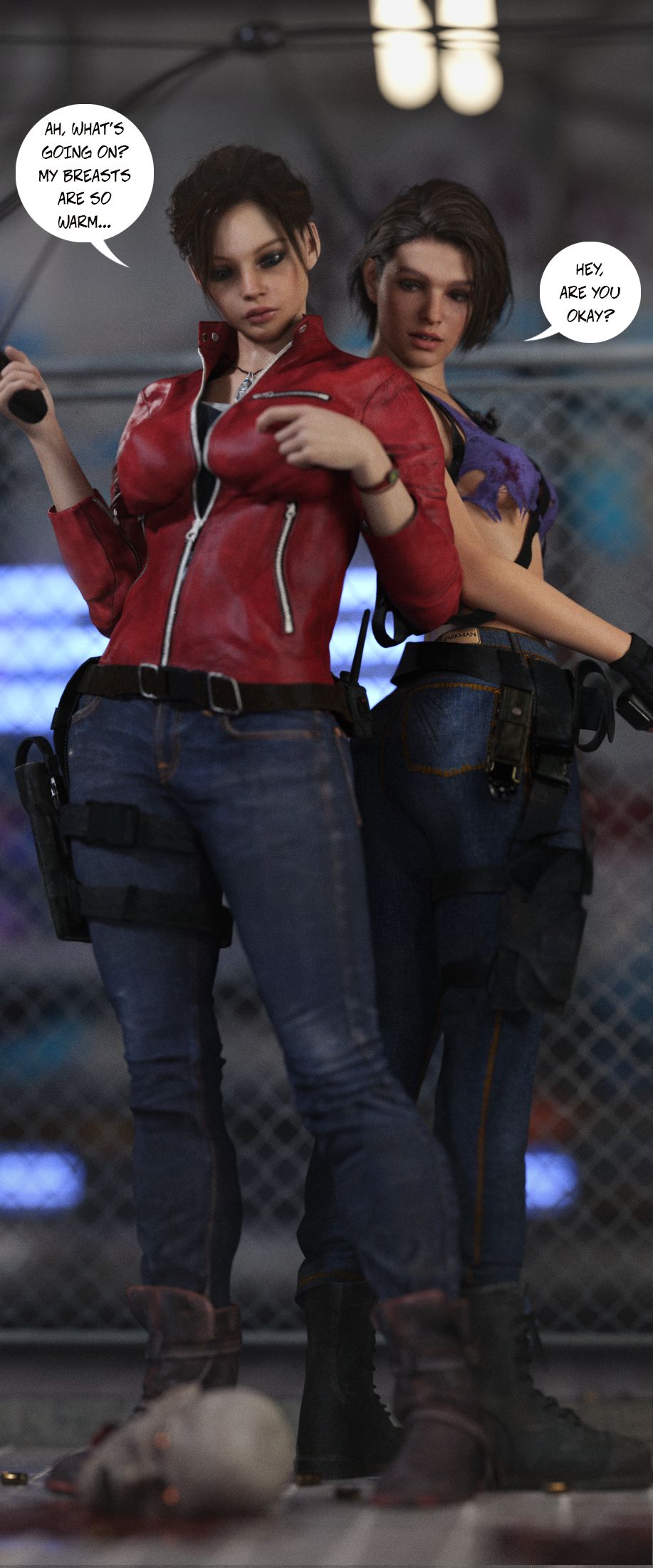 Hazard Level (Resident Evil) [Ashley Sugar] - Chapter 1 — Page 8