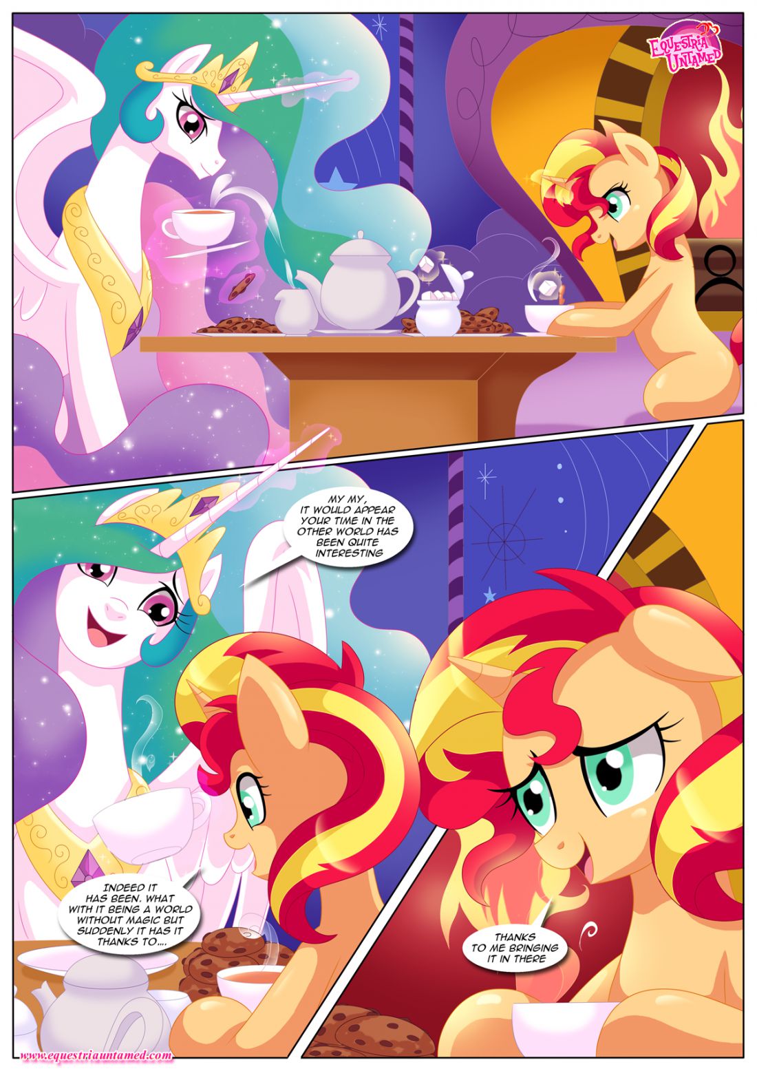 Like Humans Do (My Little Pony – Friendship Is Magic) [Palcomix] - Chapter 1 — Page 4