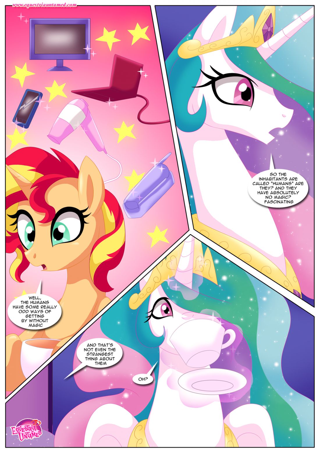 Like Humans Do (My Little Pony – Friendship Is Magic) [Palcomix] - Chapter 1 — Page 6