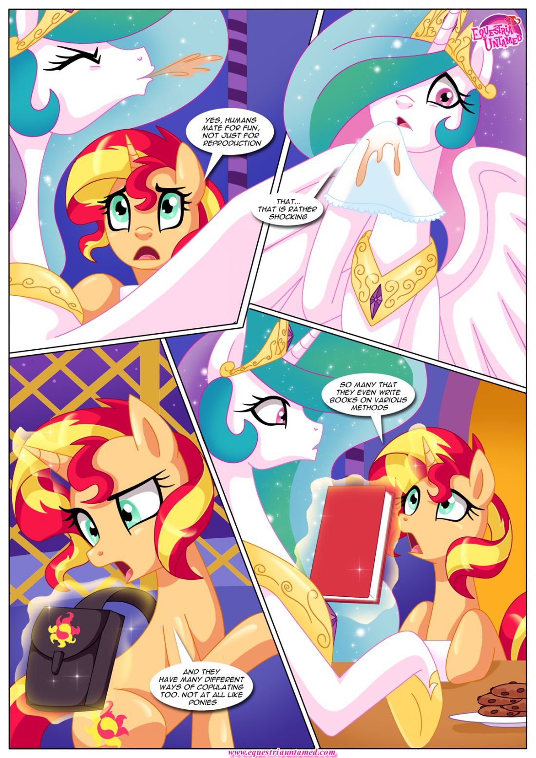 Like Humans Do (My Little Pony – Friendship Is Magic) [Palcomix] - Chapter 1 — Page 7