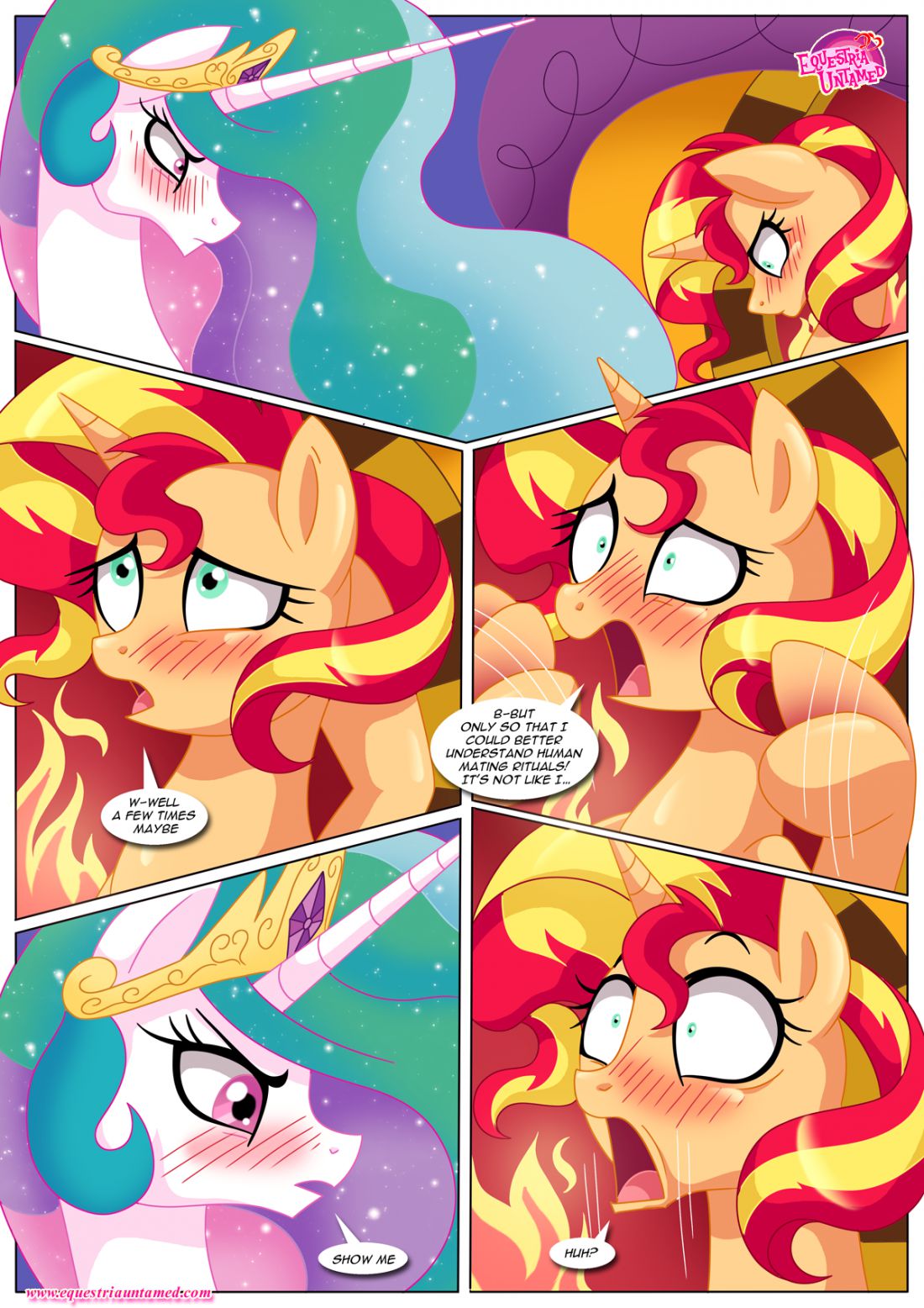 Like Humans Do (My Little Pony – Friendship Is Magic) [Palcomix] - Chapter 1 — Page 9
