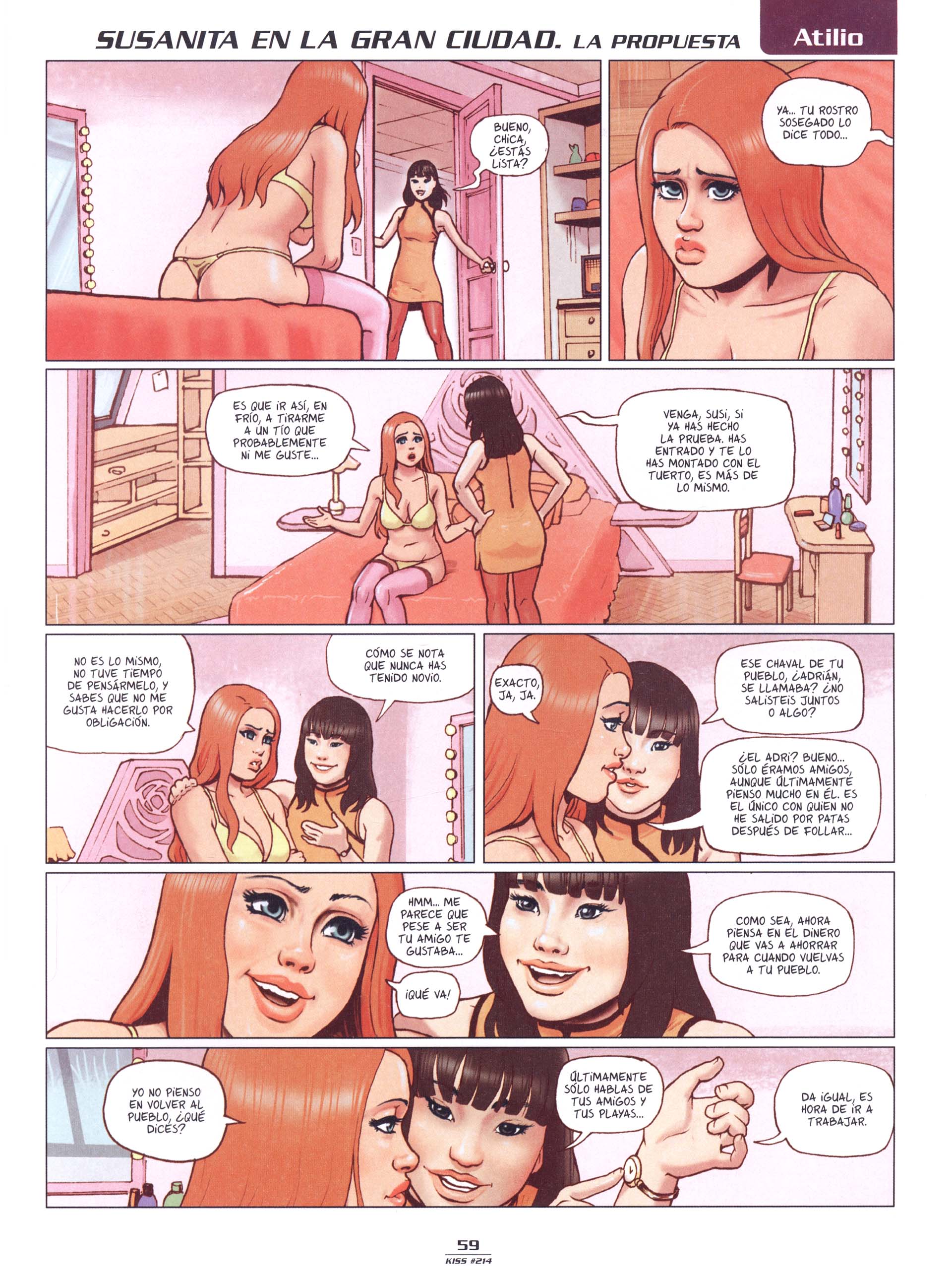 Susanita In The City [Atilio Gambedotti] - Chapter — Page 55