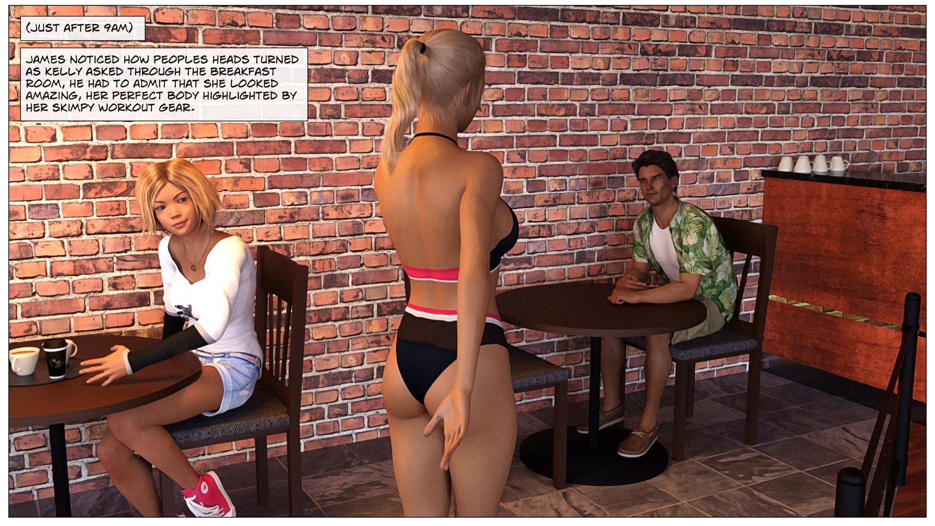 Black Takes White [Sexy3DComics] - Chapter 2 — Page 35