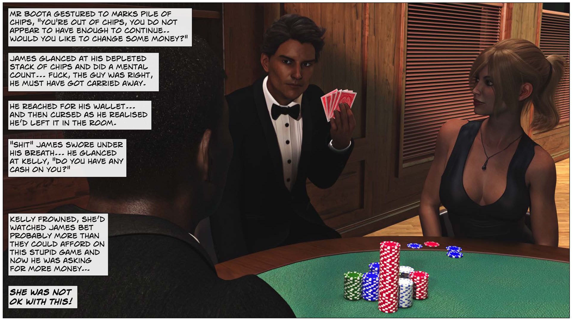 Black Takes White [Sexy3DComics] - Chapter 4 — Page 12