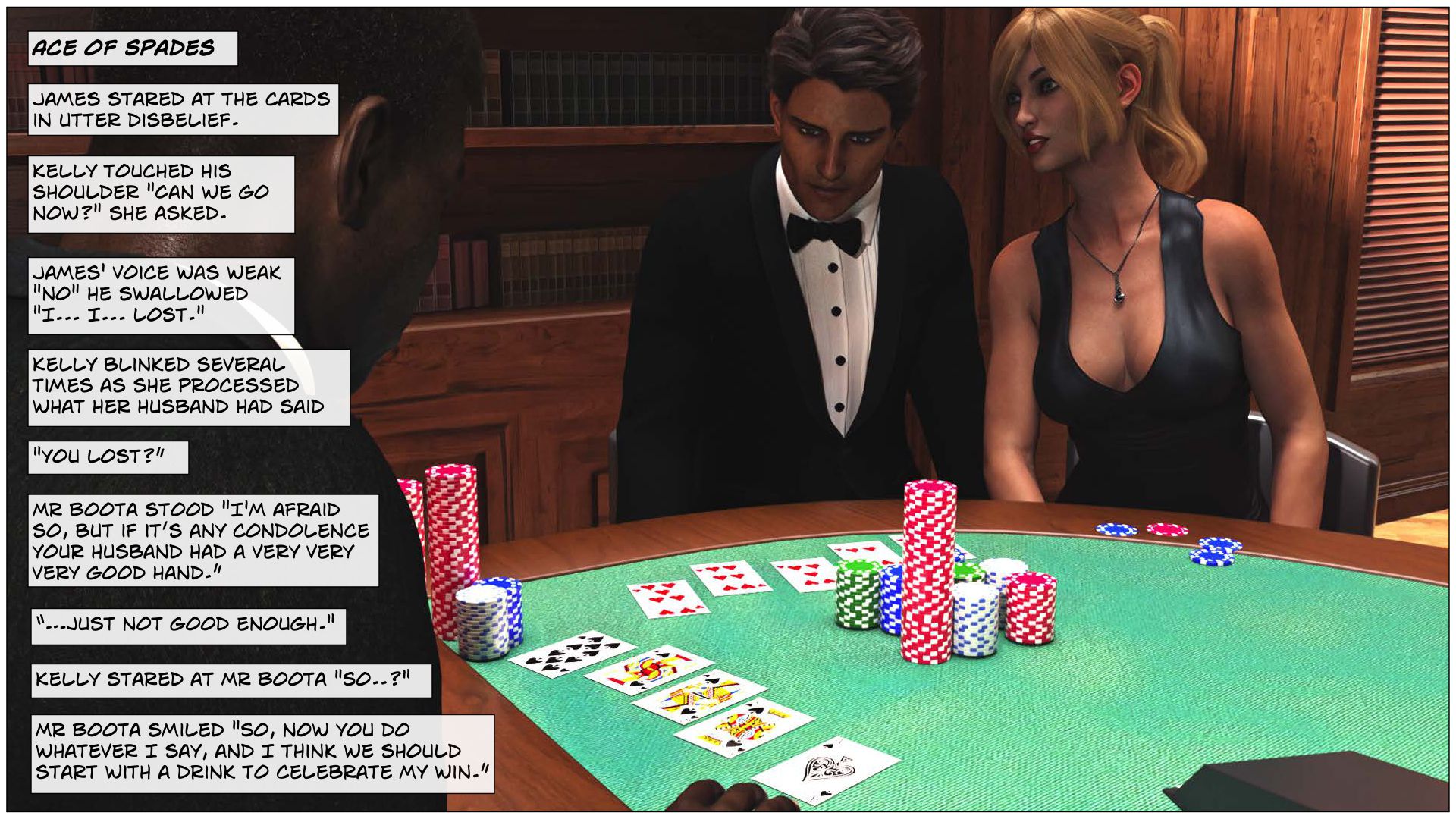 Black Takes White [Sexy3DComics] - Chapter 4 — Page 20