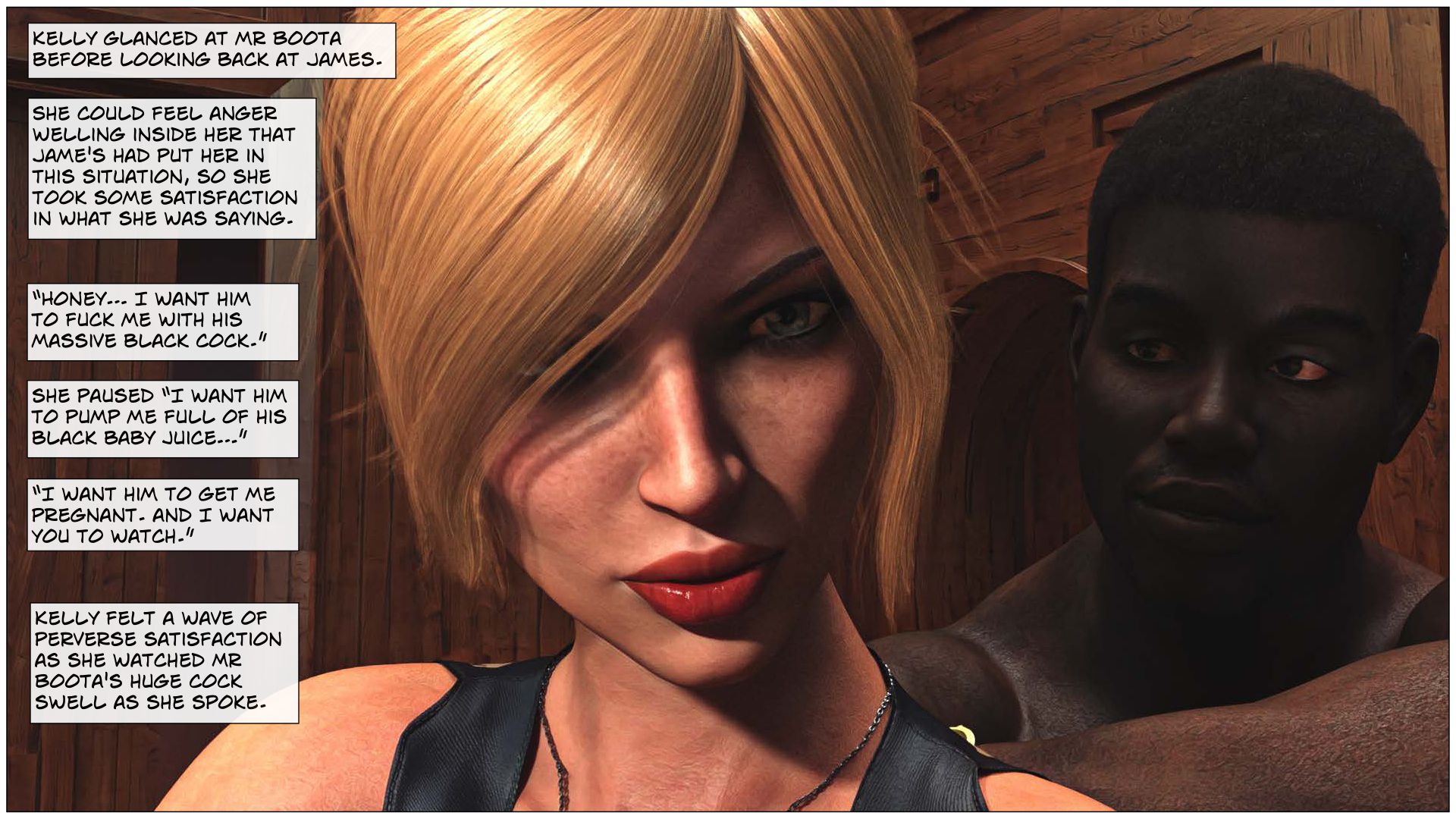 Black Takes White [Sexy3DComics] - Chapter 4 — Page 25