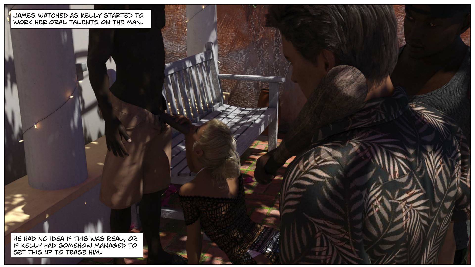 Black Takes White [Sexy3DComics] - Chapter 5 — Page 10