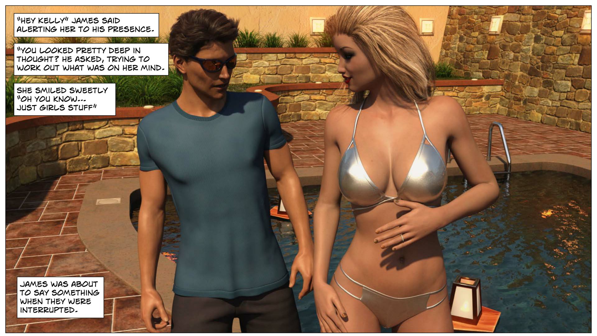 Black Takes White [Sexy3DComics] - Chapter 5 — Page 34