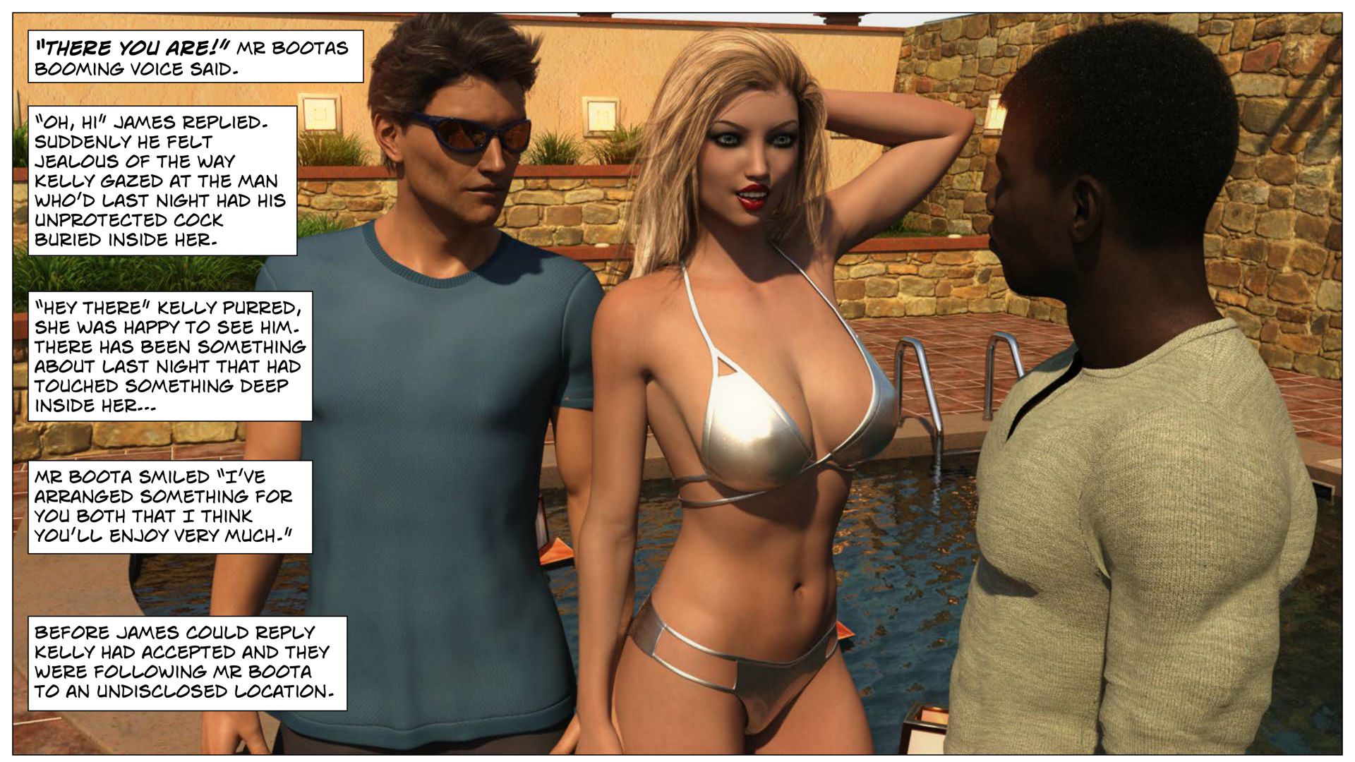 Black Takes White [Sexy3DComics] - Chapter 5 — Page 35