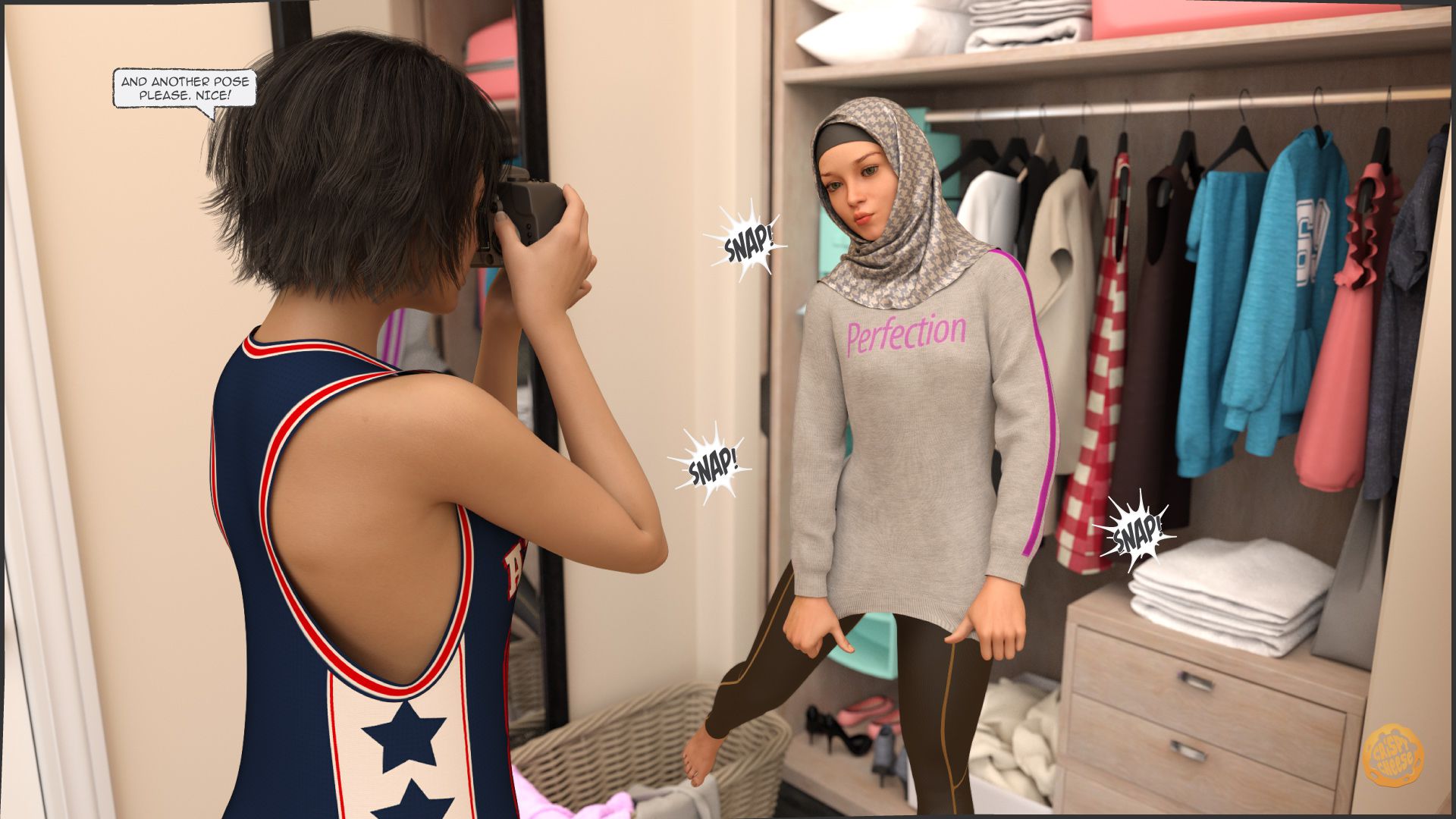 Try On Haul [Crispy Cheese] - Chapter 1 — Page 32