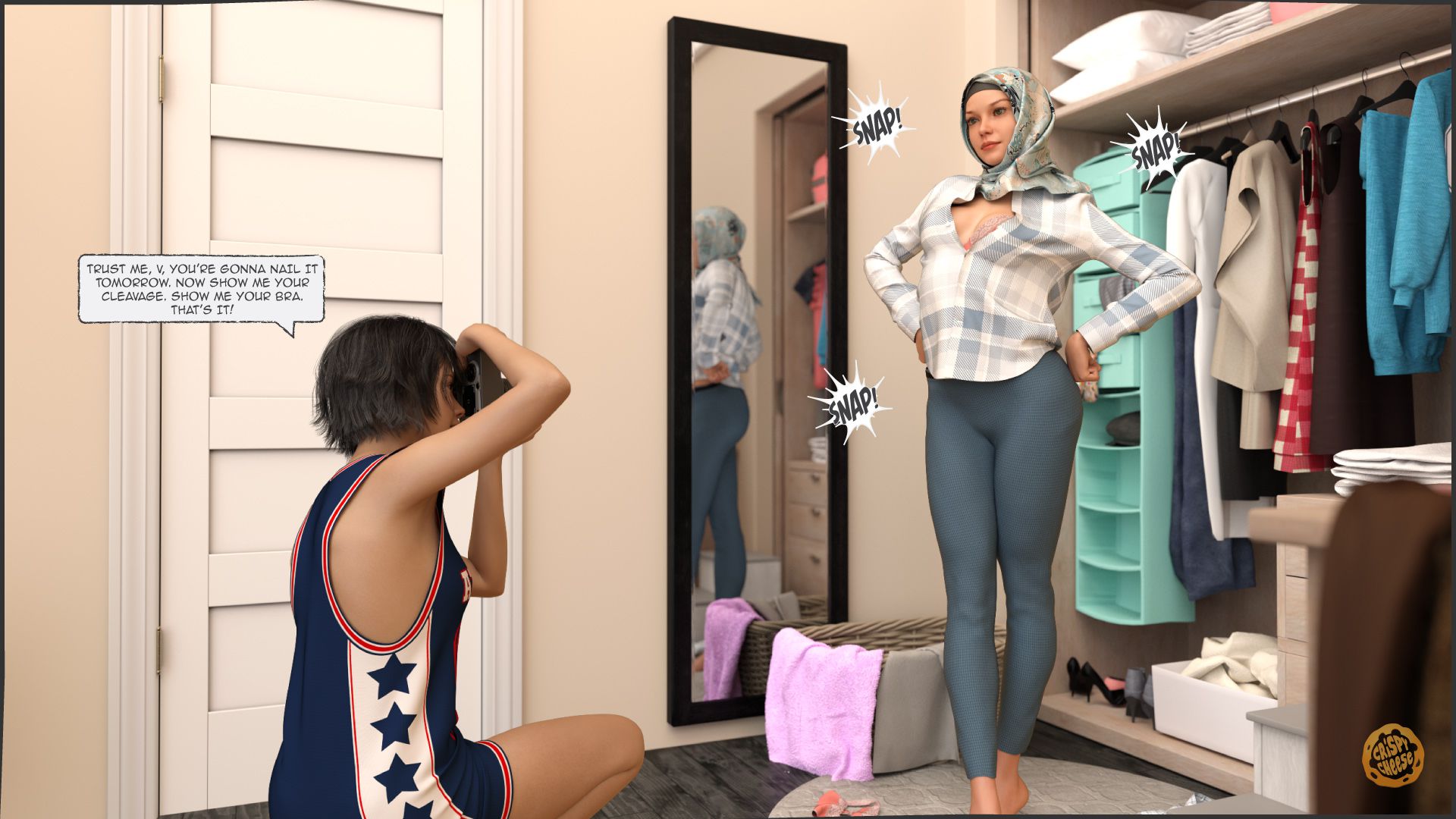 Try On Haul [Crispy Cheese] - Chapter 1 — Page 37