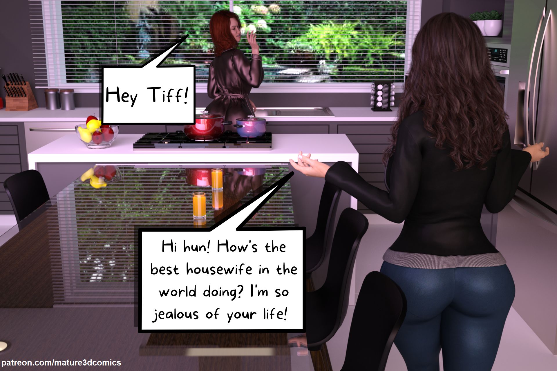 Deception [Mature3DComics] - Chapter 1 — Page 10