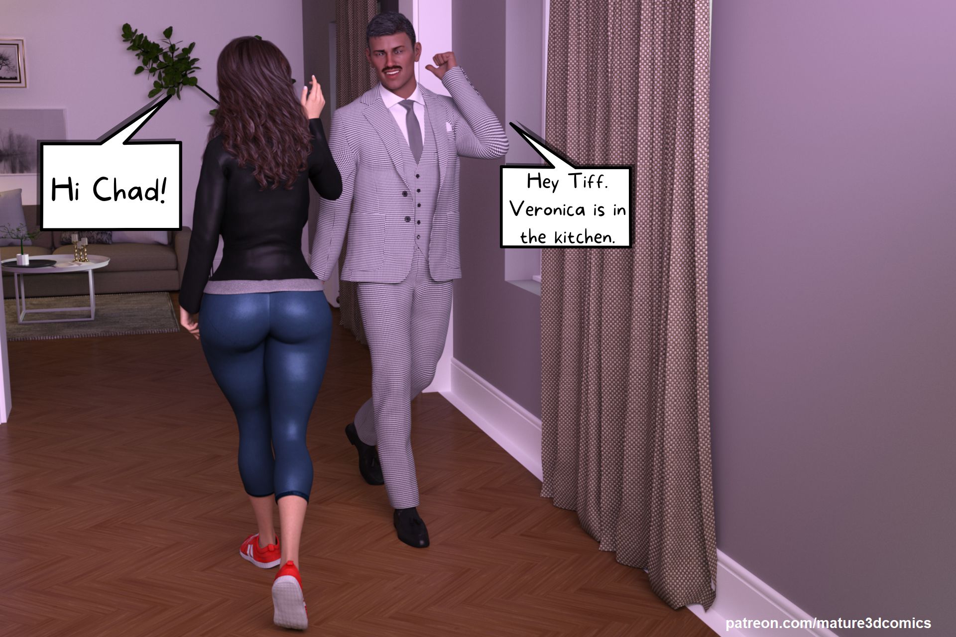 Deception [Mature3DComics] - Chapter 1 — Page 8